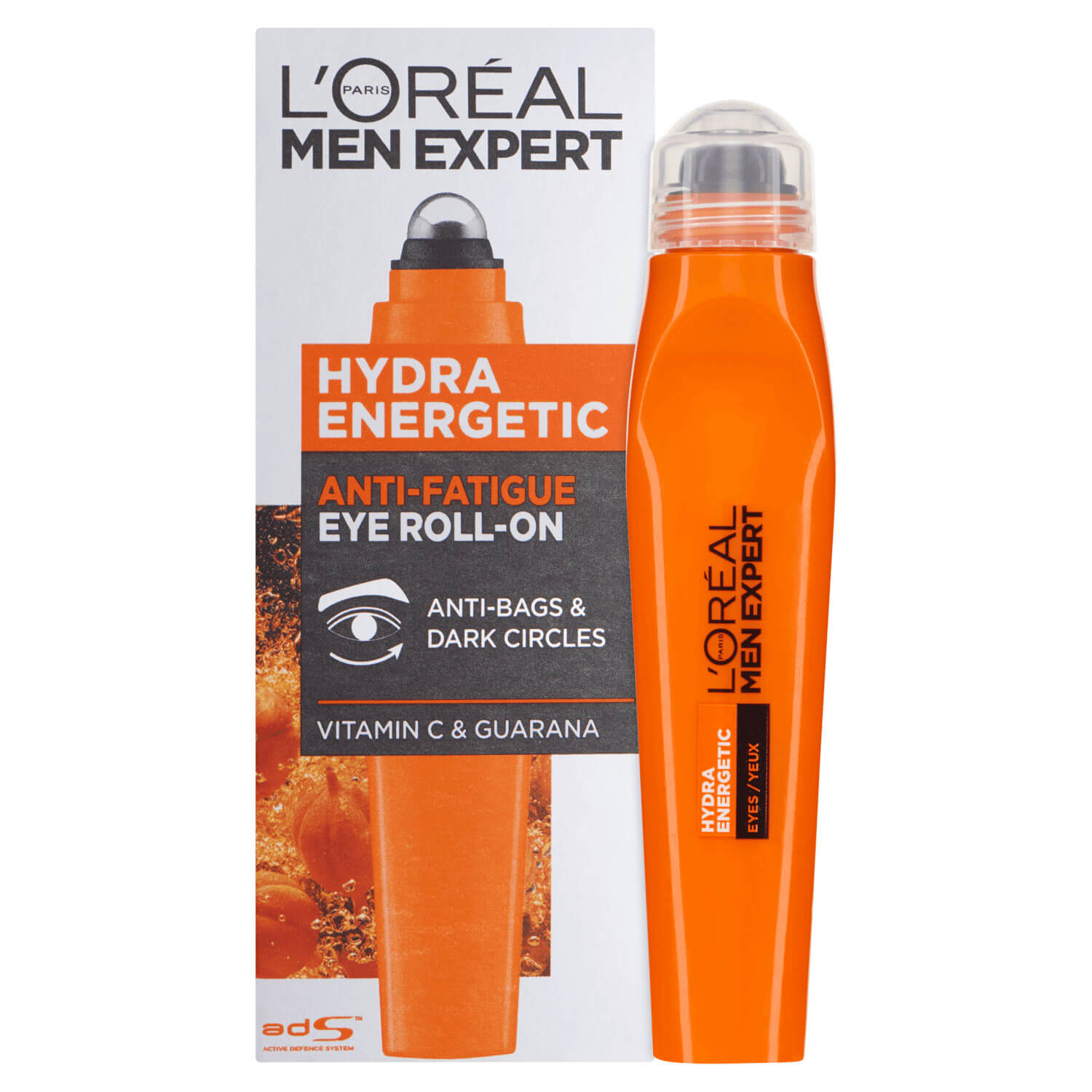 L’ Oréal Men Expert Hydra Energetic Eye Roll On - 15ml 1 Shaws Department Stores