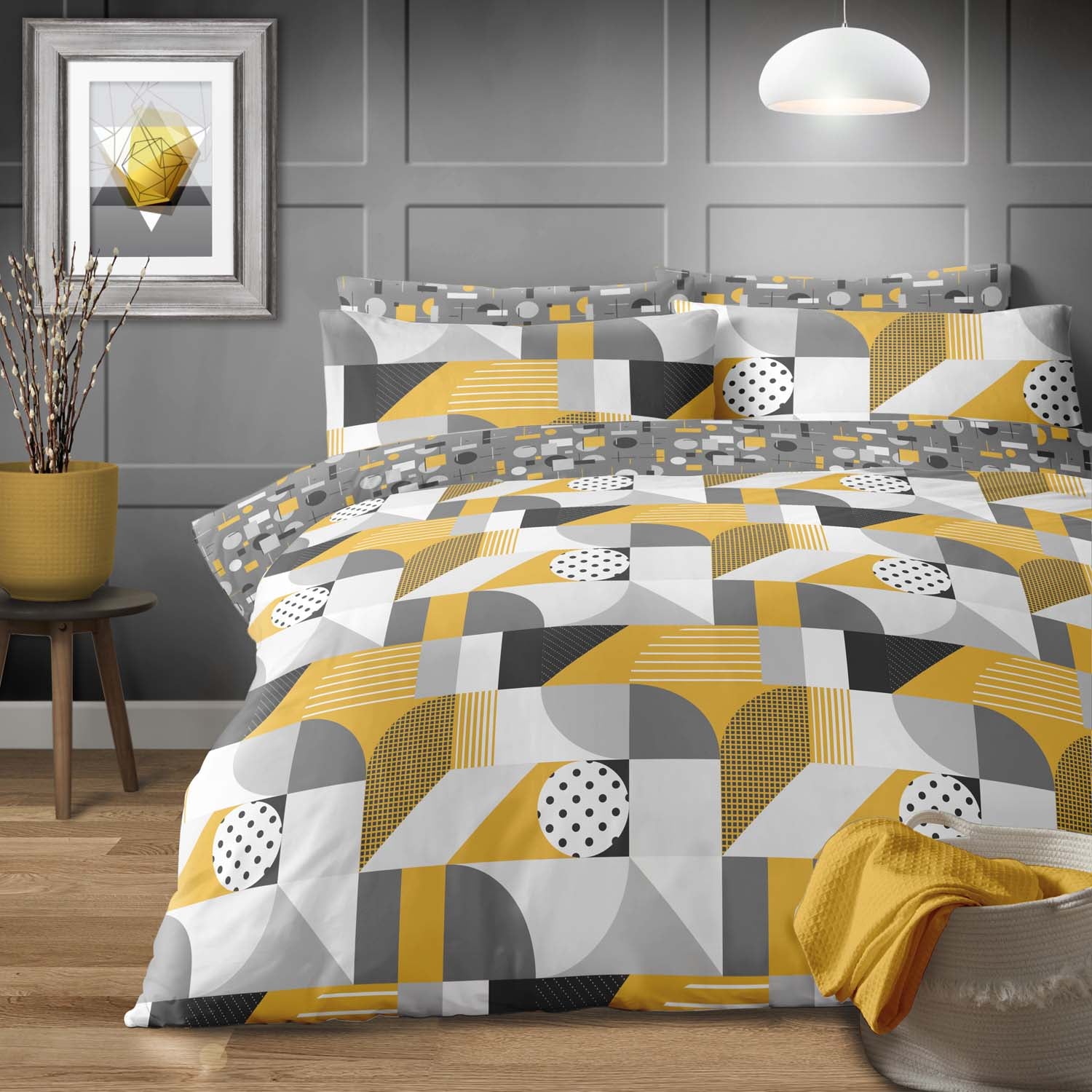  The Home Mid Century Duvet Cover Set 1 Shaws Department Stores