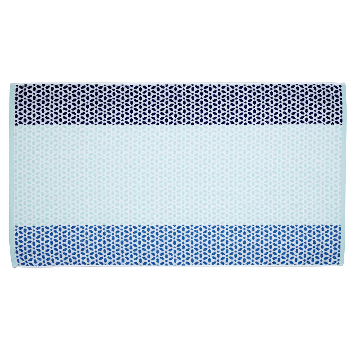 Christy Midori Bath Sheet - Blue 1 Shaws Department Stores