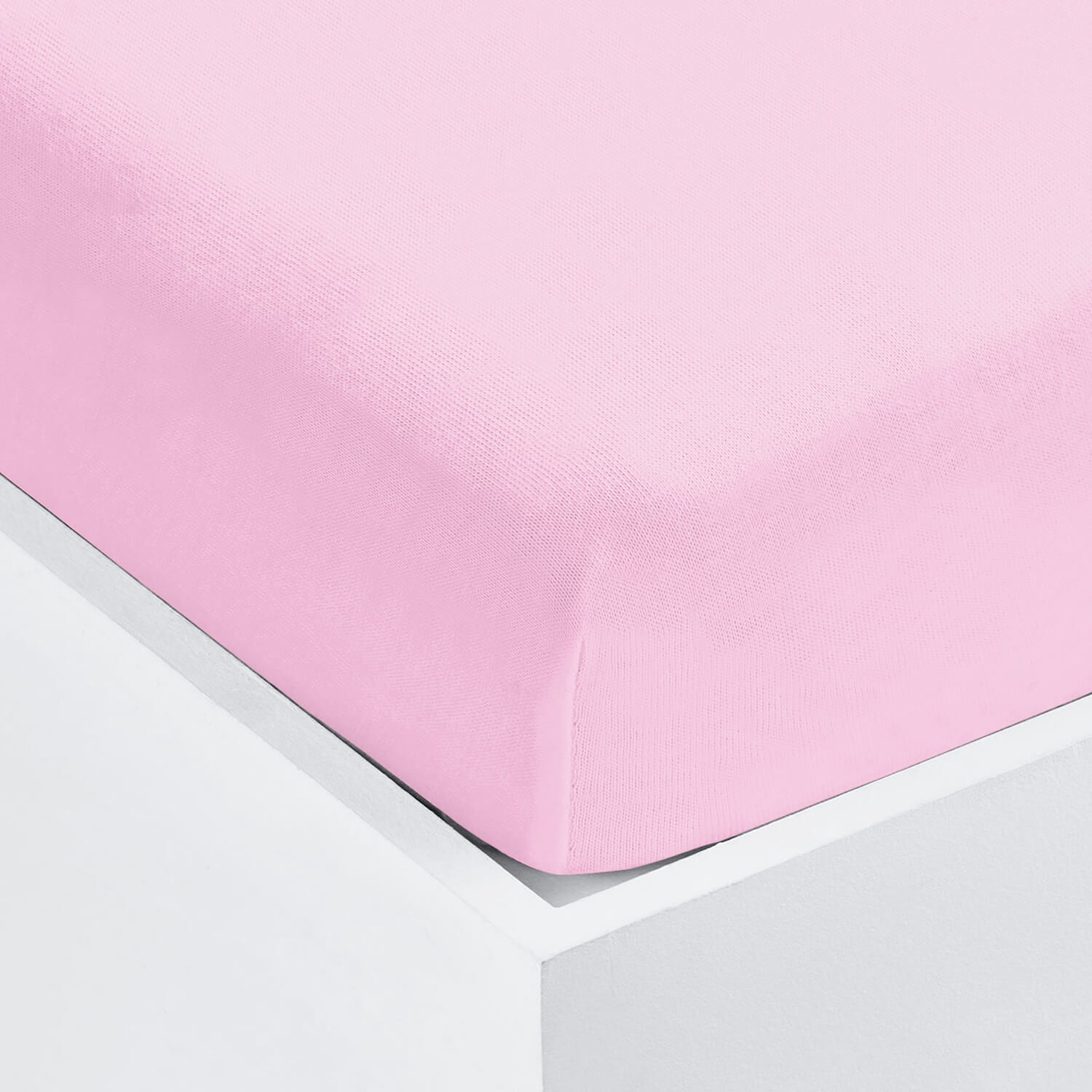 My Little World 2 Pack Jersey Fitted Cot Sheet - Pink 1 Shaws Department Stores