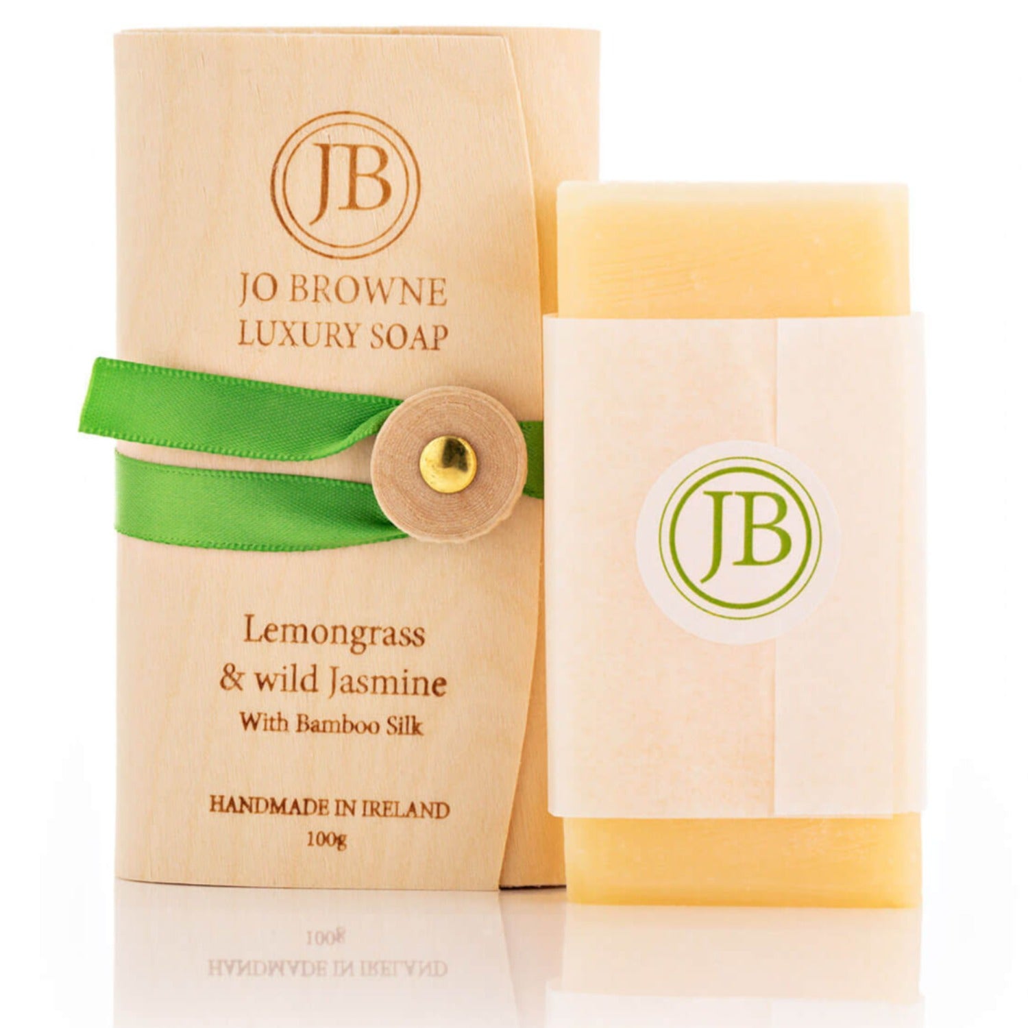 Jo Browne Lemongrass &amp; Wild Jasmine Luxury Floral Soap 100g 1 Shaws Department Stores