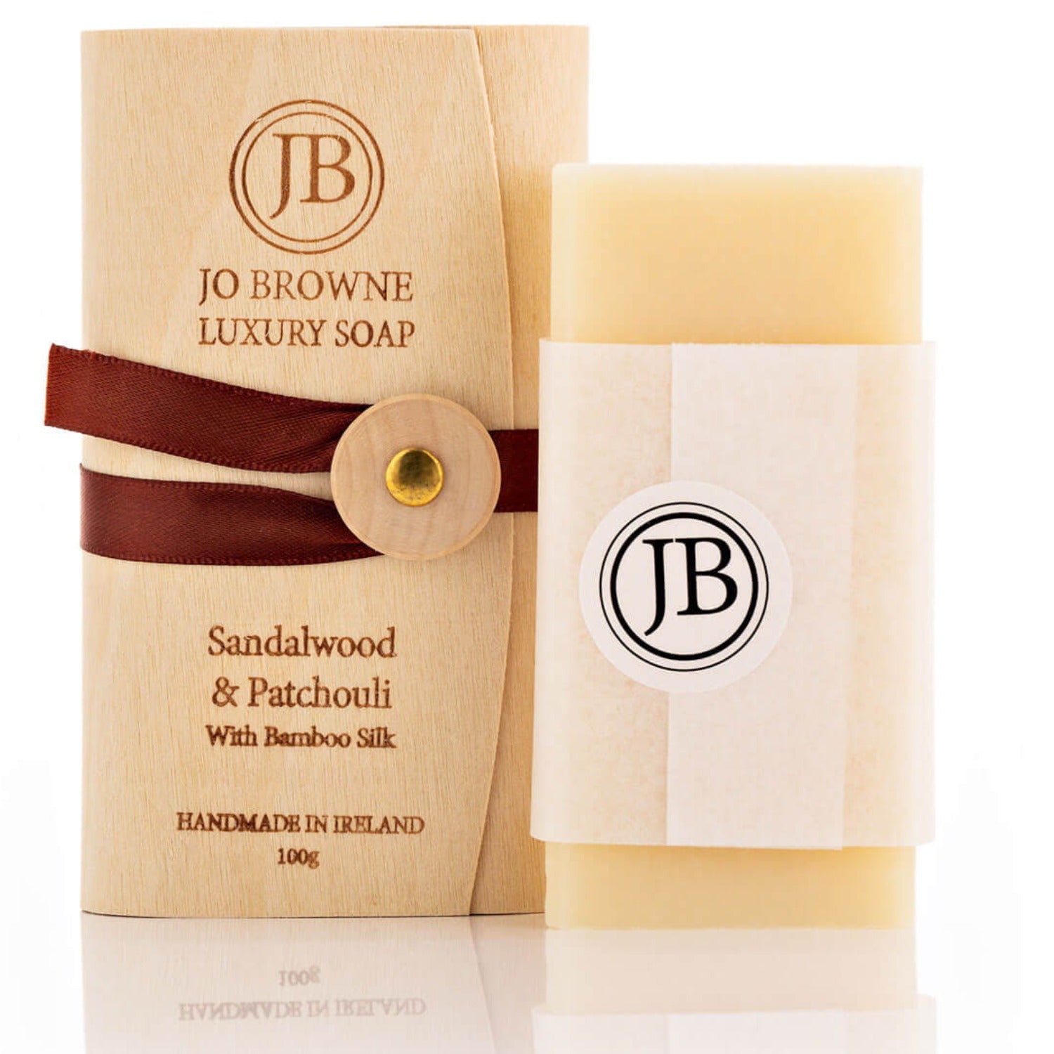 Jo Browne Sandalwood &amp; Patchoulli Luxury Woody Soap 100g 1 Shaws Department Stores