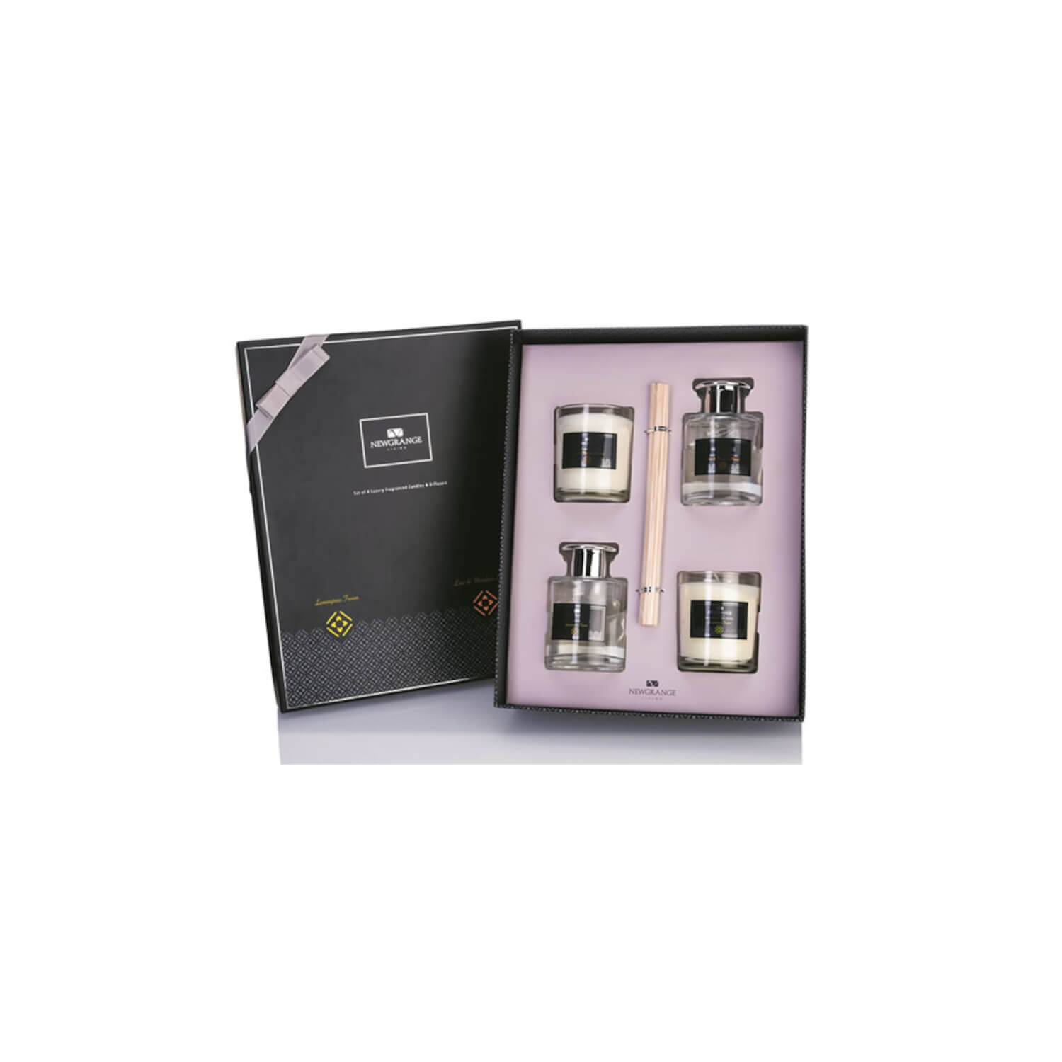 Shaws Department Stores Luxury Candle &amp; Diffuser Set of 4 1 Shaws Department Stores