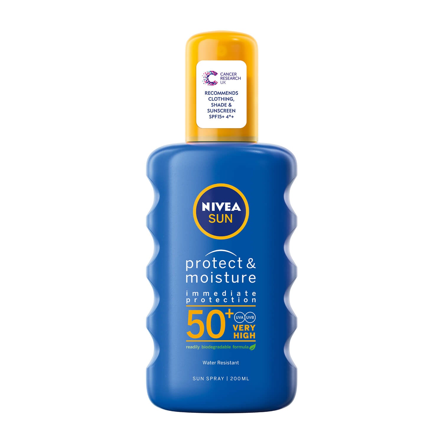 Nivea Protect &amp; Moisture Sun Spray SPF 50 - 200ml 1 Shaws Department Stores