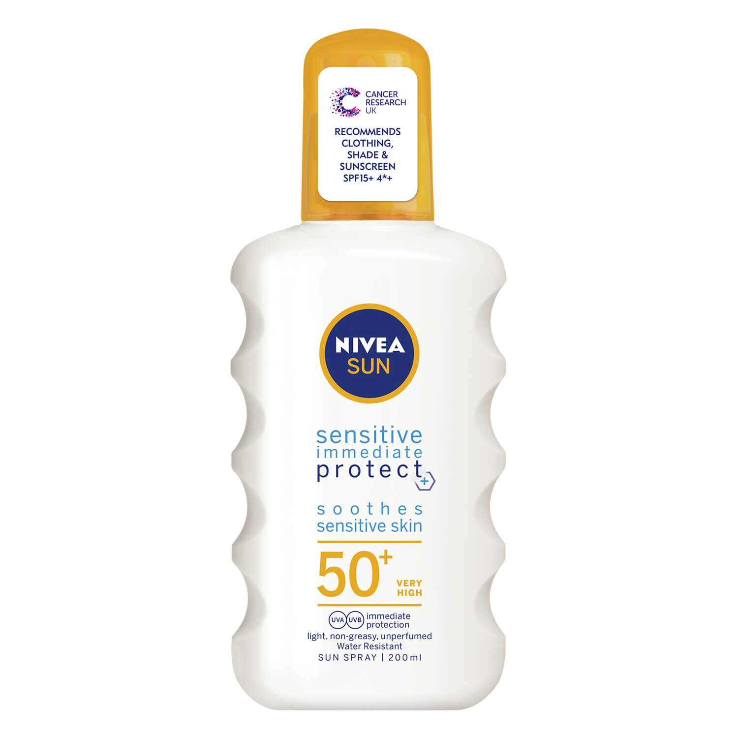 Nivea Sensitive Spray SPF 50 - 200ml 1 Shaws Department Stores