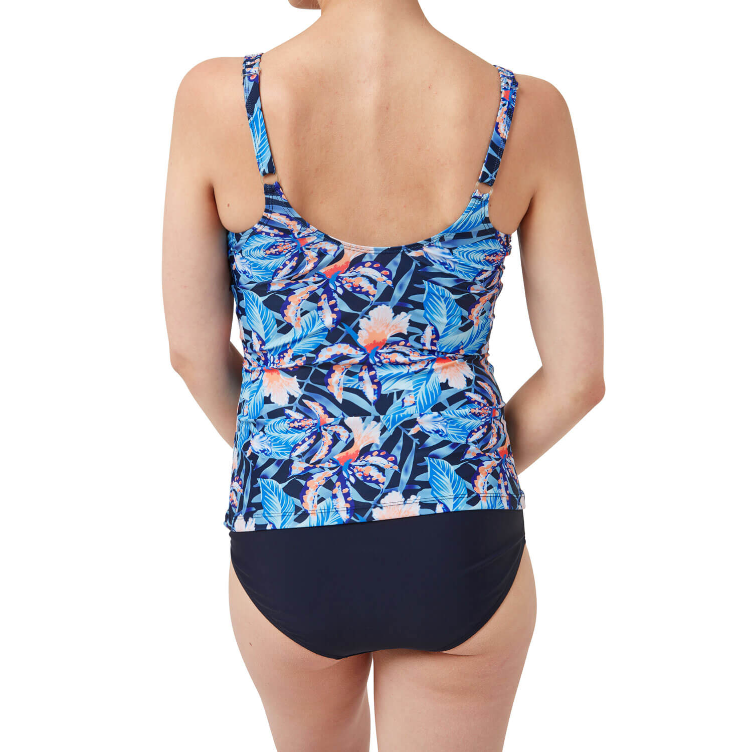 Oyster Bay Floral Twisted Tankini 3 Shaws Department Stores