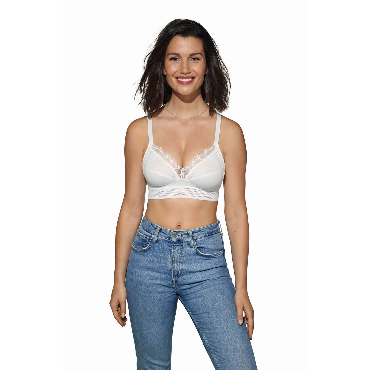 Feel Good Support Organic Cotton Bra - White – Shaws Department Stores
