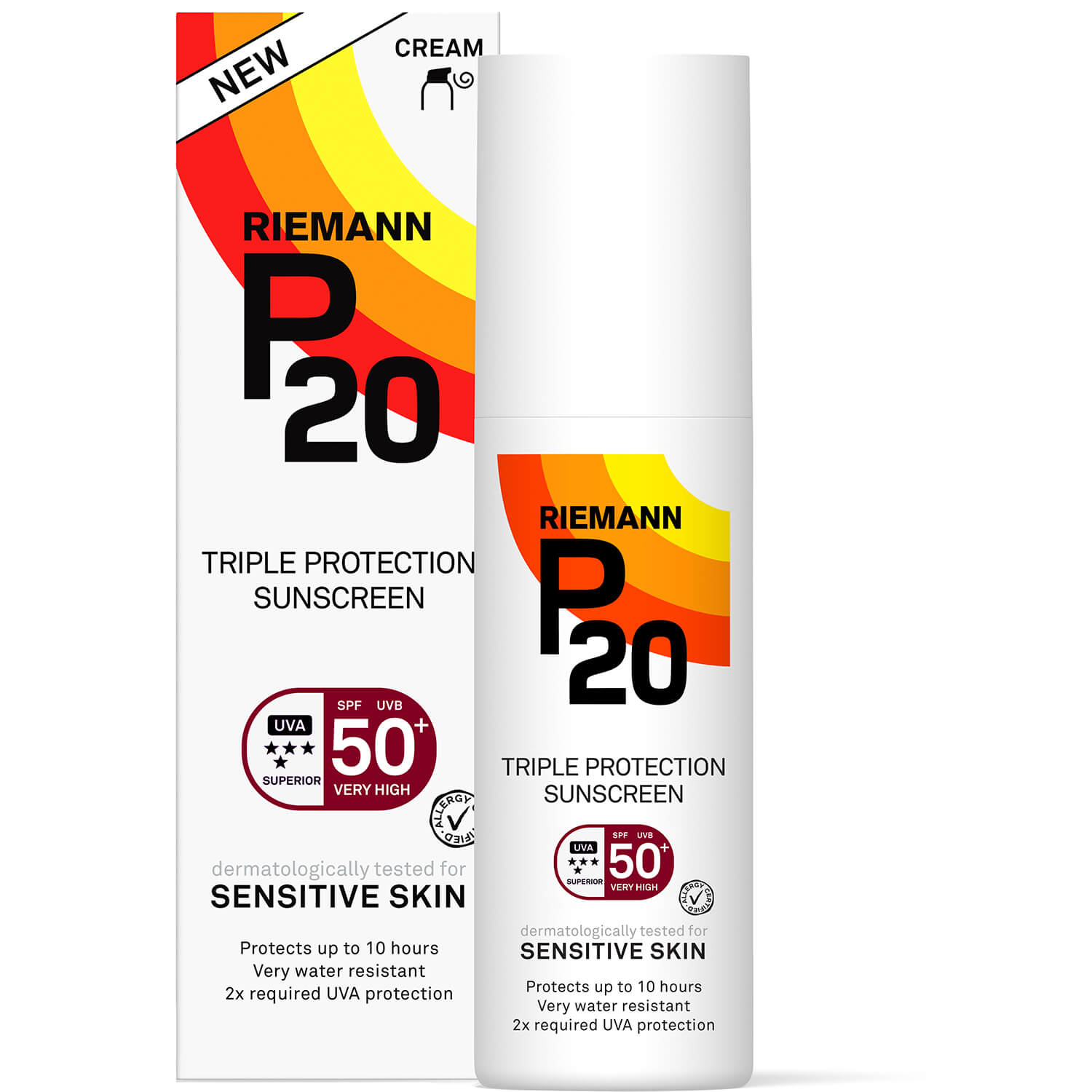 P20 Sun Protection Sensitive Cream SPF50+ 3 Shaws Department Stores