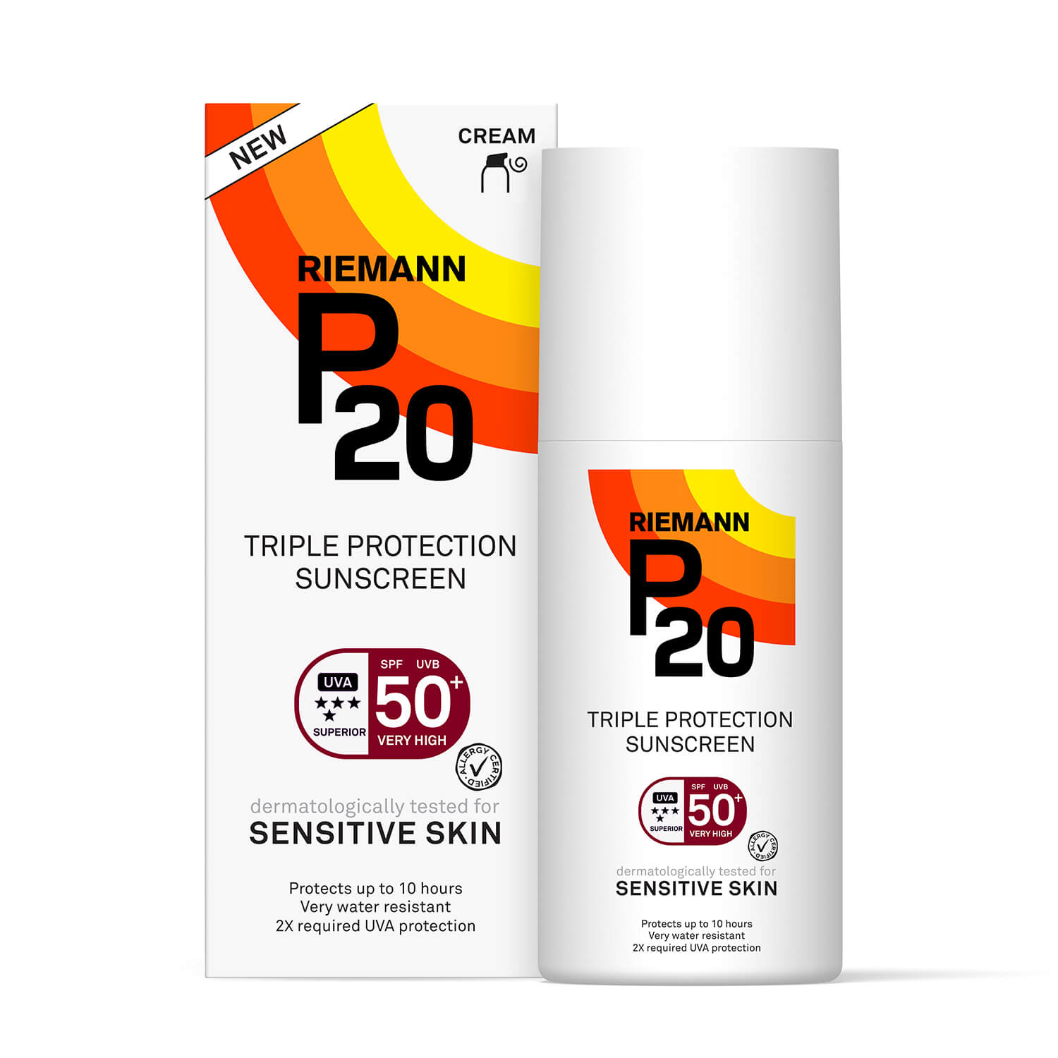 P20 Sun Protection Sensitive Cream SPF50+ 2 Shaws Department Stores