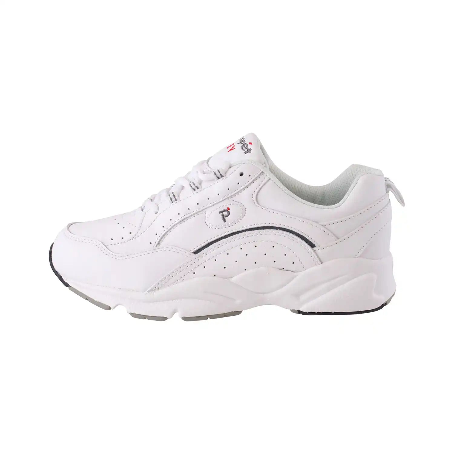 Propet Ladies Trainers - White 1 Shaws Department Stores