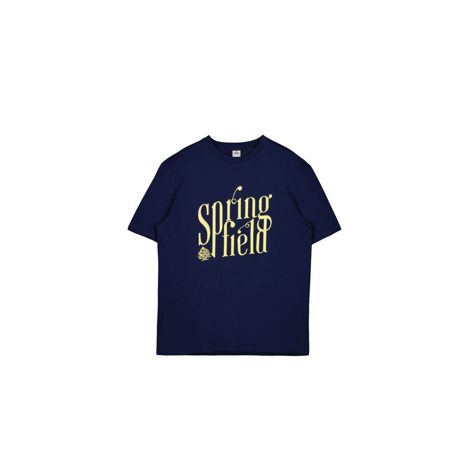 Springfield Short-Sleeve Print T-Shirt - Blue 5 Shaws Department Stores