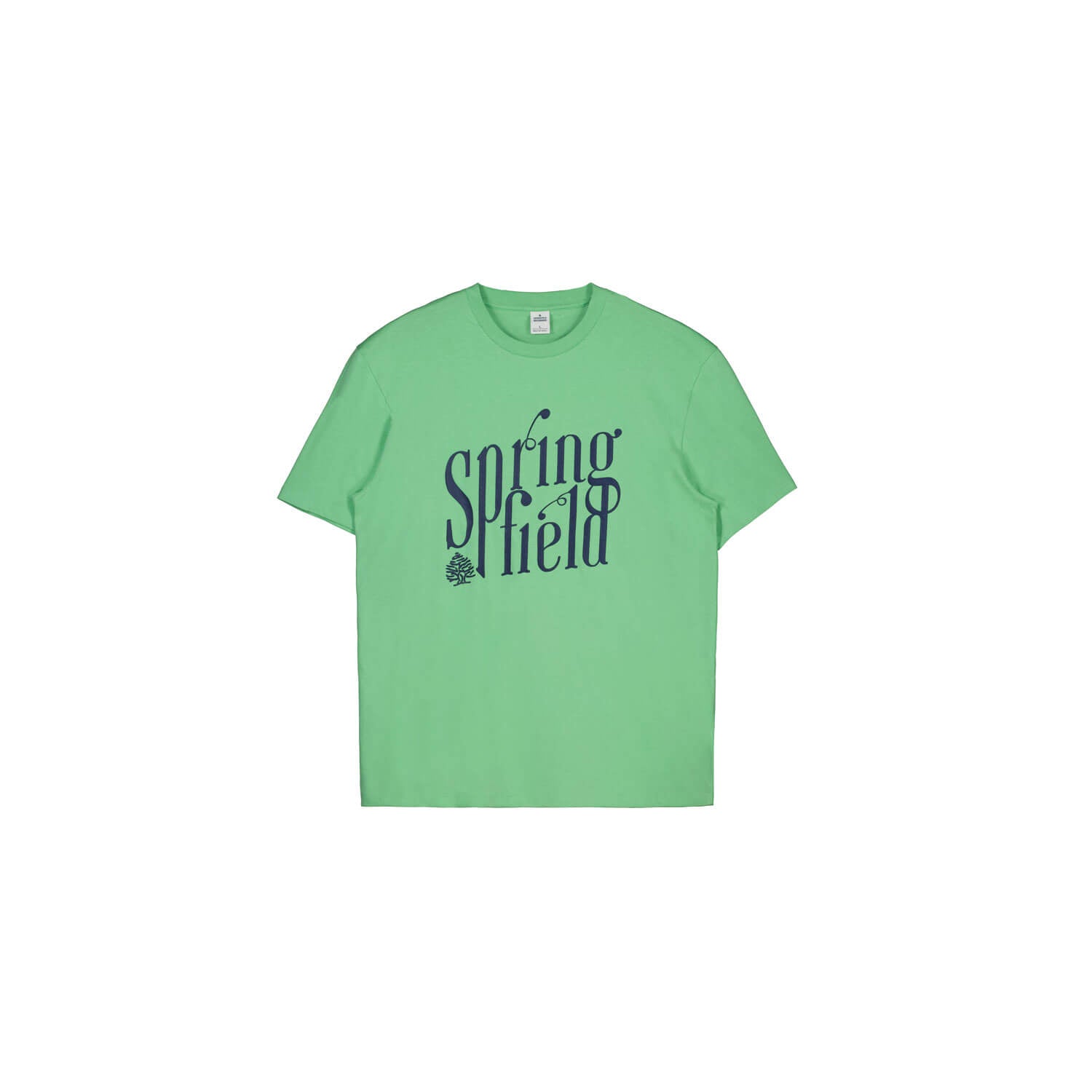 Springfield Short-Sleeve Print T-Shirt - Green 5 Shaws Department Stores