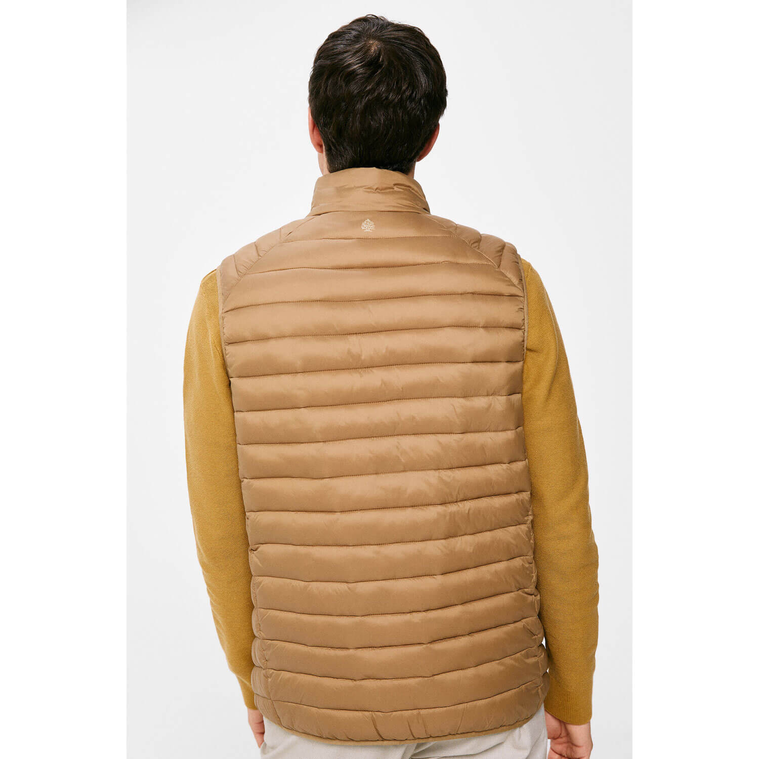 Springfield Nylon Casual Jacket - Beige/Camel 2 Shaws Department Stores