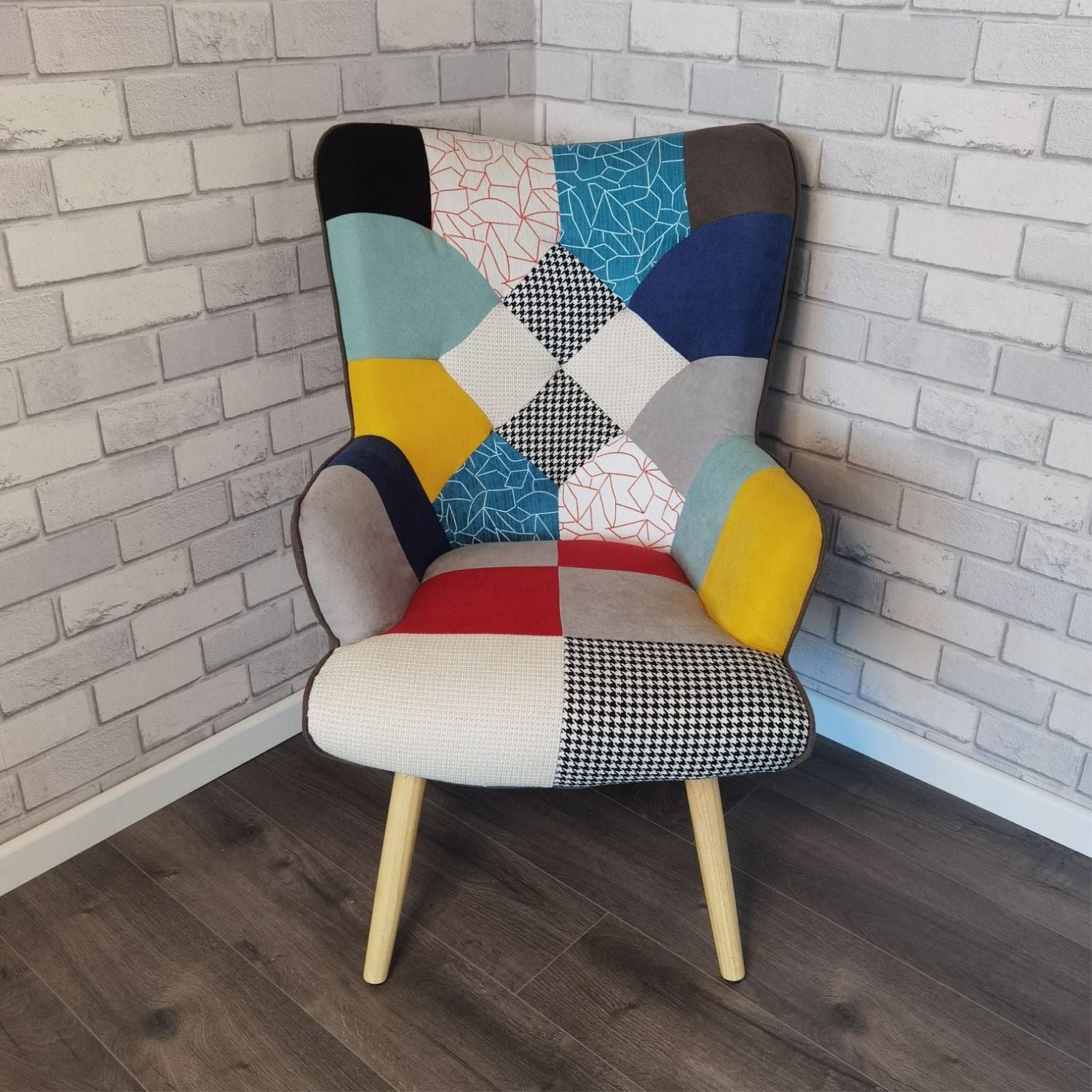 The Grange Patchwork Chair - Multi 1 Shaws Department Stores