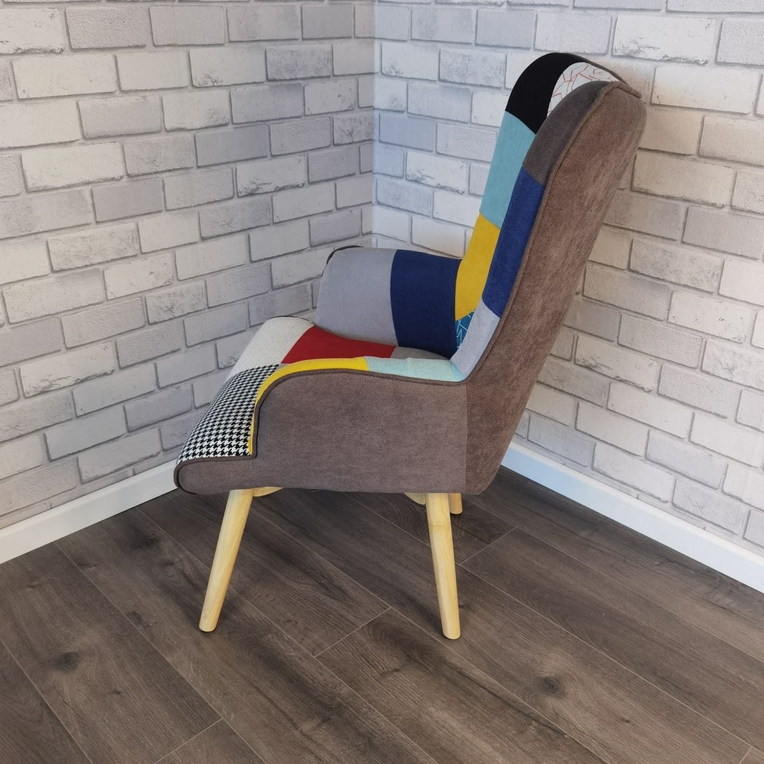 The Grange Patchwork Chair - Multi 2 Shaws Department Stores