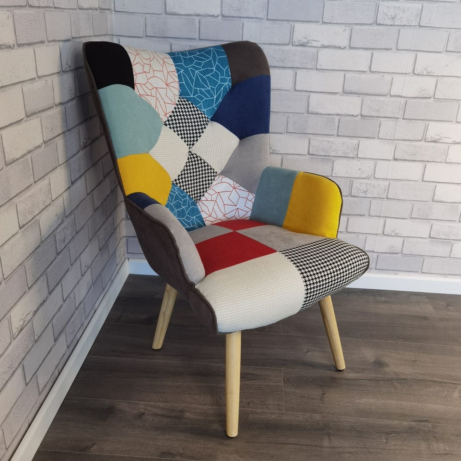 The Grange Patchwork Chair - Multi 6 Shaws Department Stores