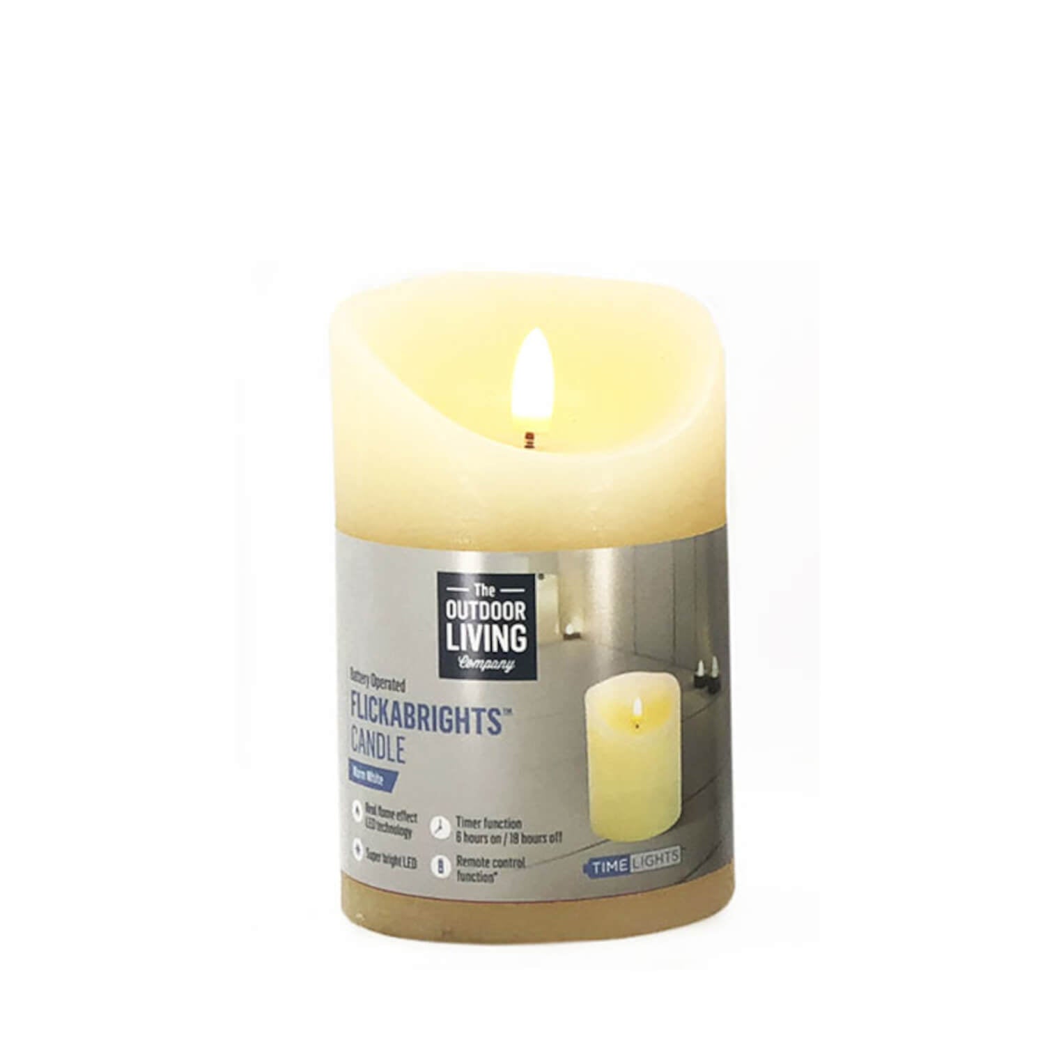The Home Collection Dancing Candle - 23cm 1 Shaws Department Stores