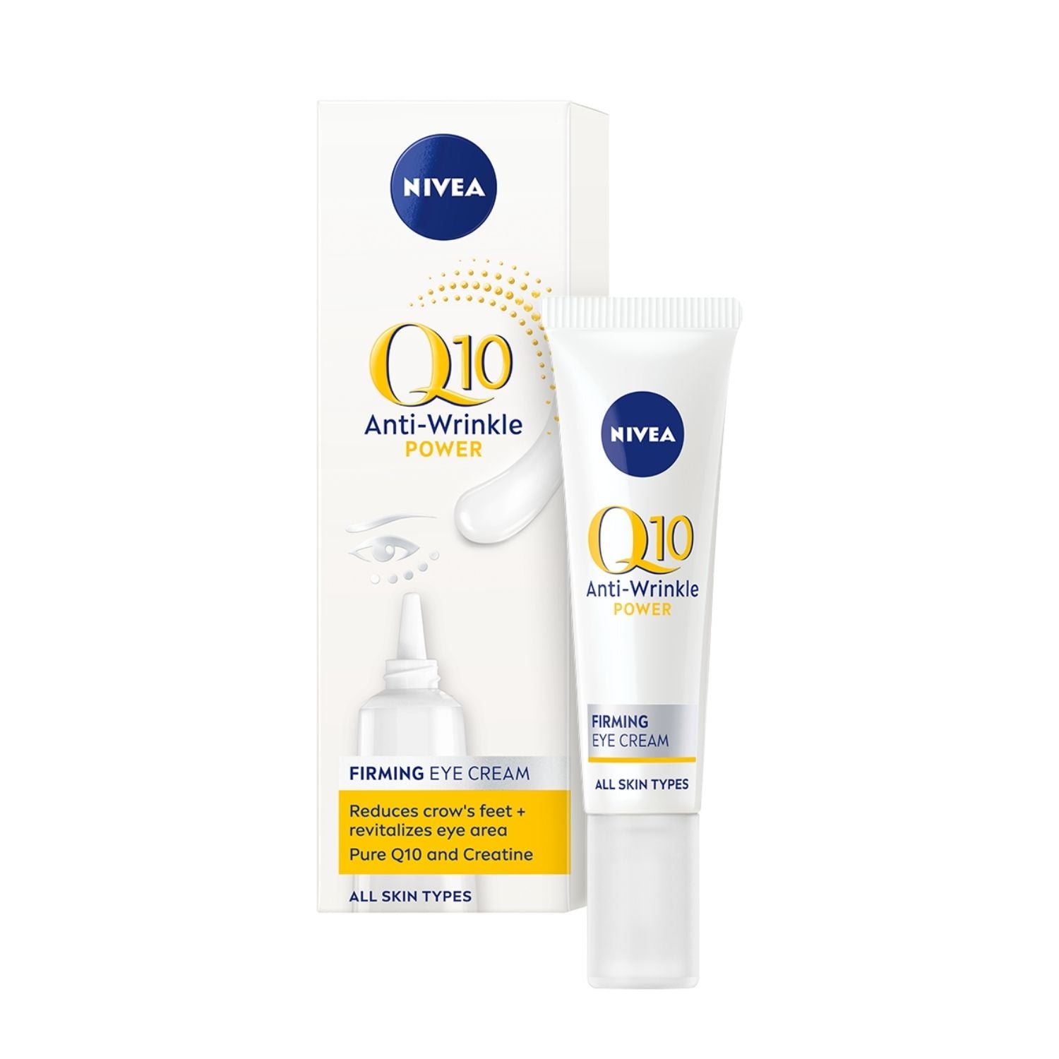 Nivea Q10 Power Anti-wrinkle Eye Cream - 15ml 1 Shaws Department Stores