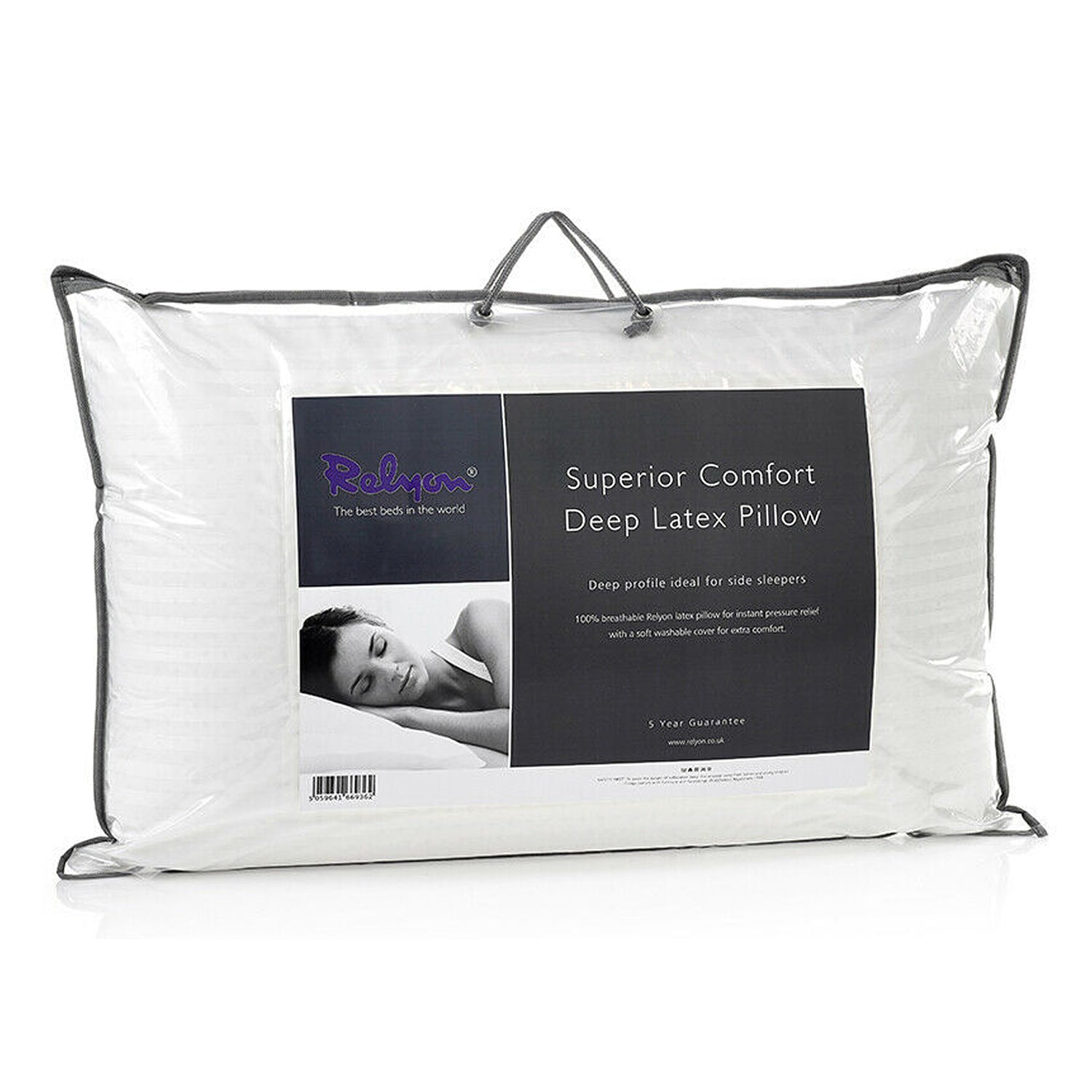 Relyon Relyon Superior Comfort Deep Latex Pillow 1 Shaws Department Stores