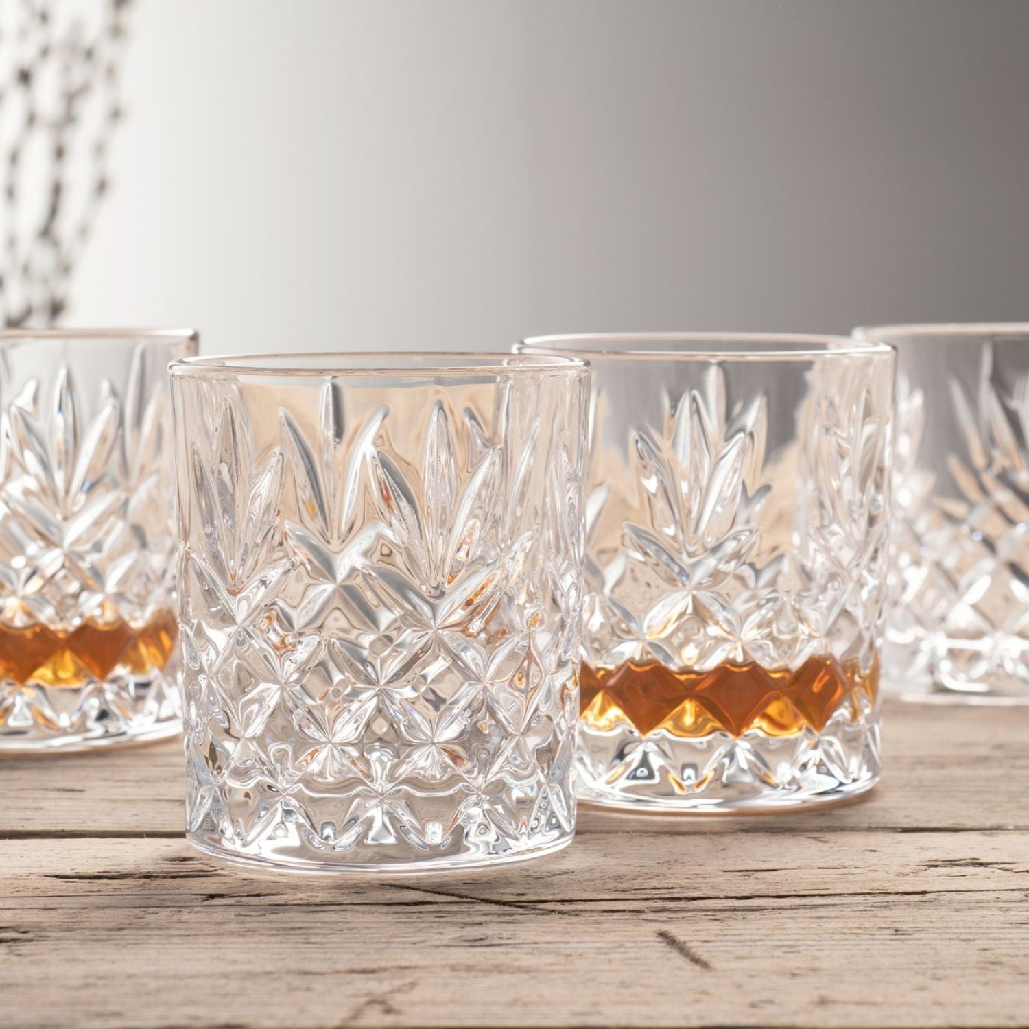 Galway Crystal Galway Crystal Renmore Set of 4 Whiskey Glasses 2 Shaws Department Stores
