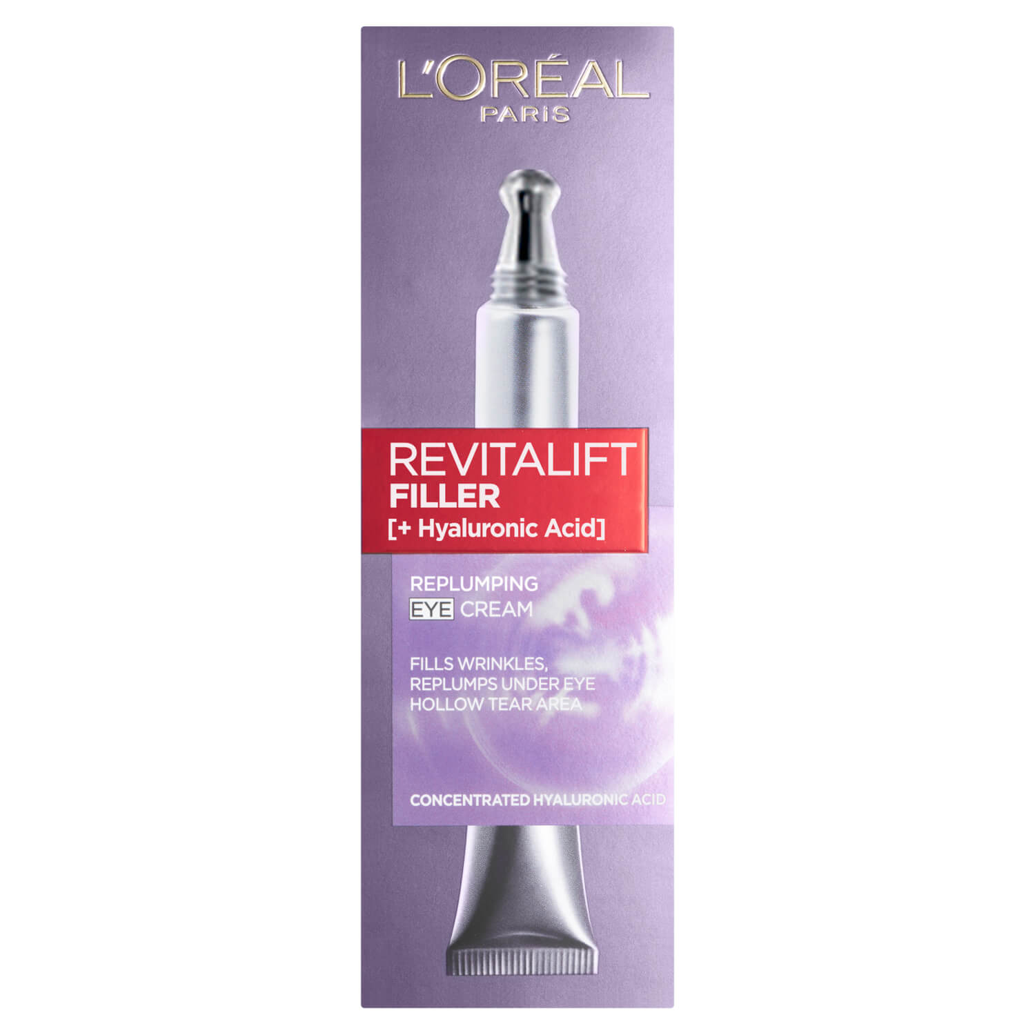 L’ Oréal Revitalift Filler + Hyaluronic Acid Anti-Ageing Eye Cream - 15ml 1 Shaws Department Stores
