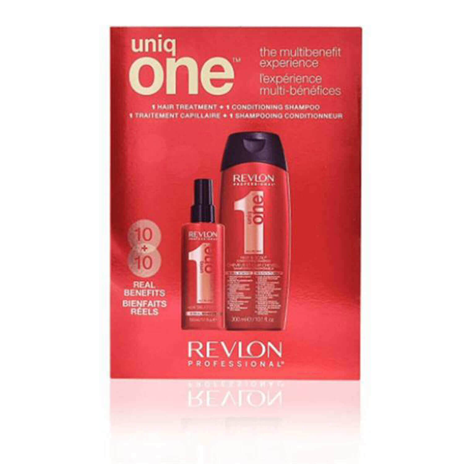 Revlon Uniq One Hair Treatment &amp; Shampoo Set Original 1 Shaws Department Stores