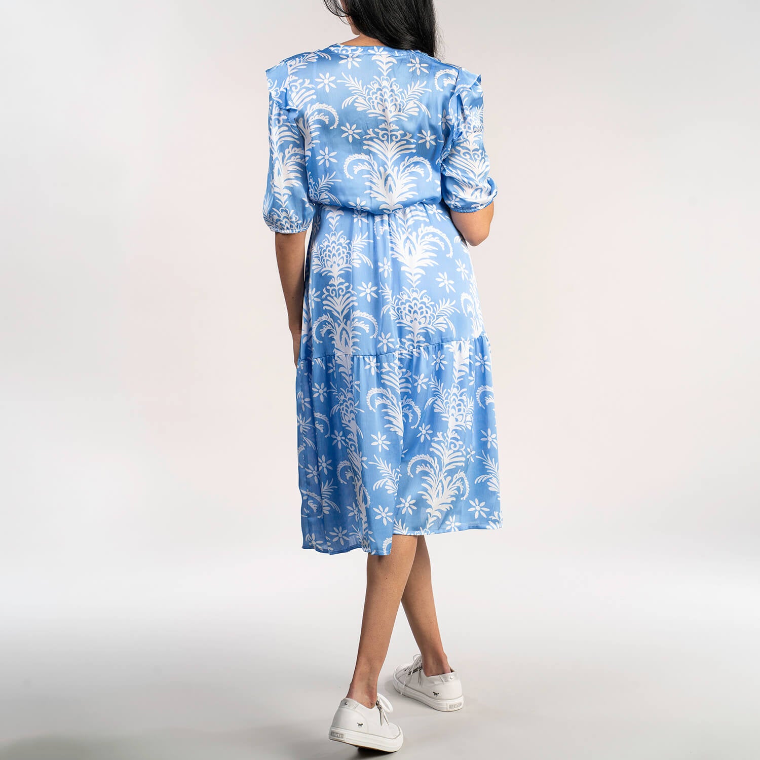 Naoise Nancy Dress - Blue 4 Shaws Department Stores
