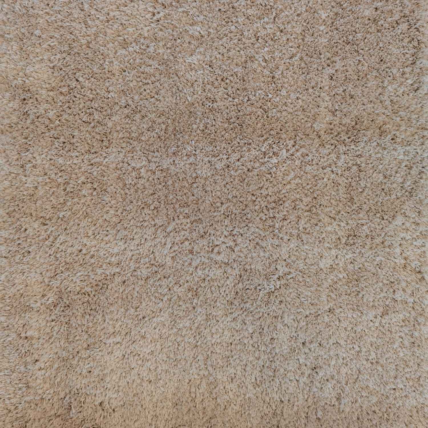 The Home Bathroom Soft Polyester Bath Mat - Beige 1 Shaws Department Stores