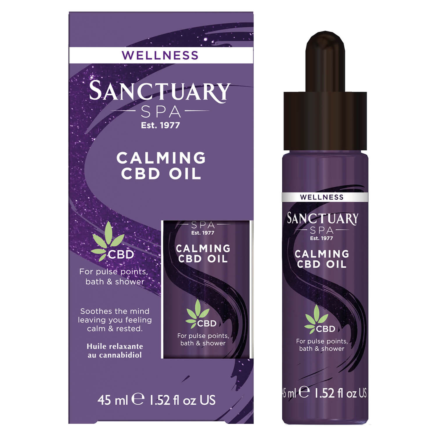 Sanctuary Calming CBD Oil - 45ml 1 Shaws Department Stores