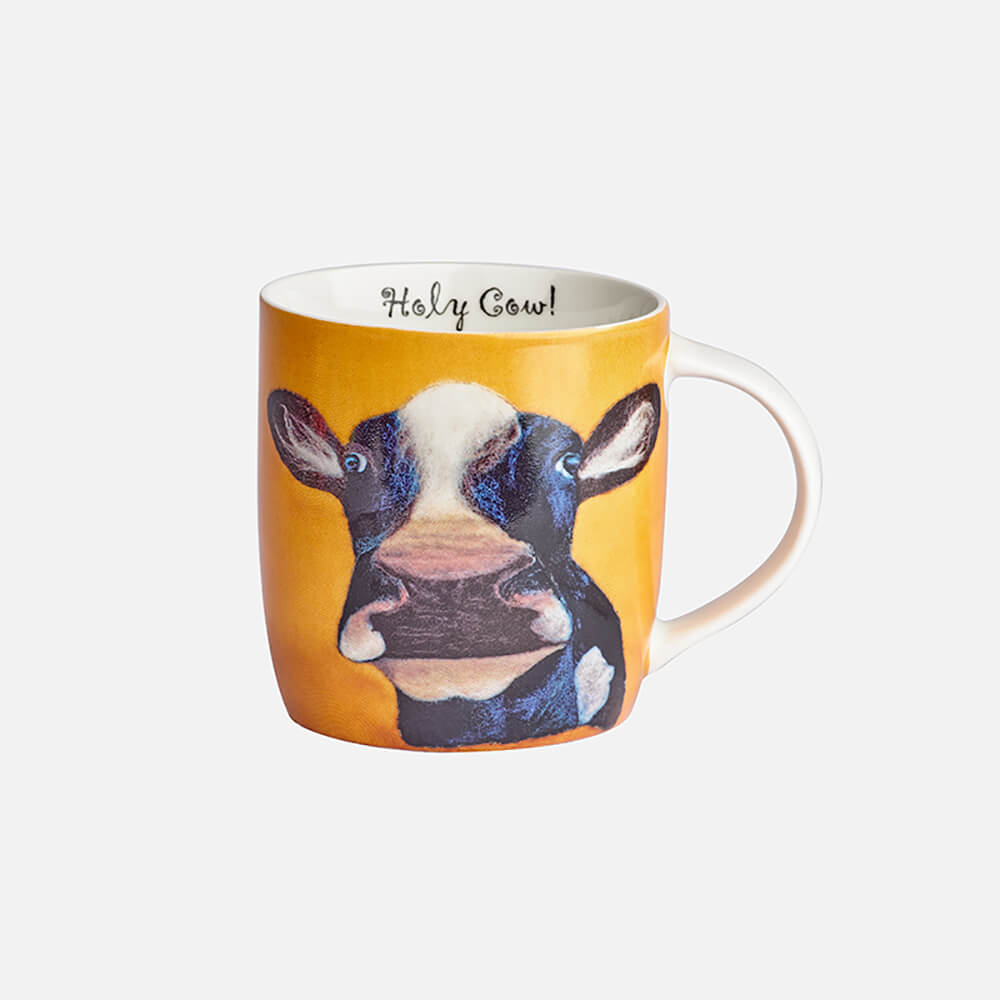 Shannonbridge Pottery Holy Cow Mug 1 Shaws Department Stores