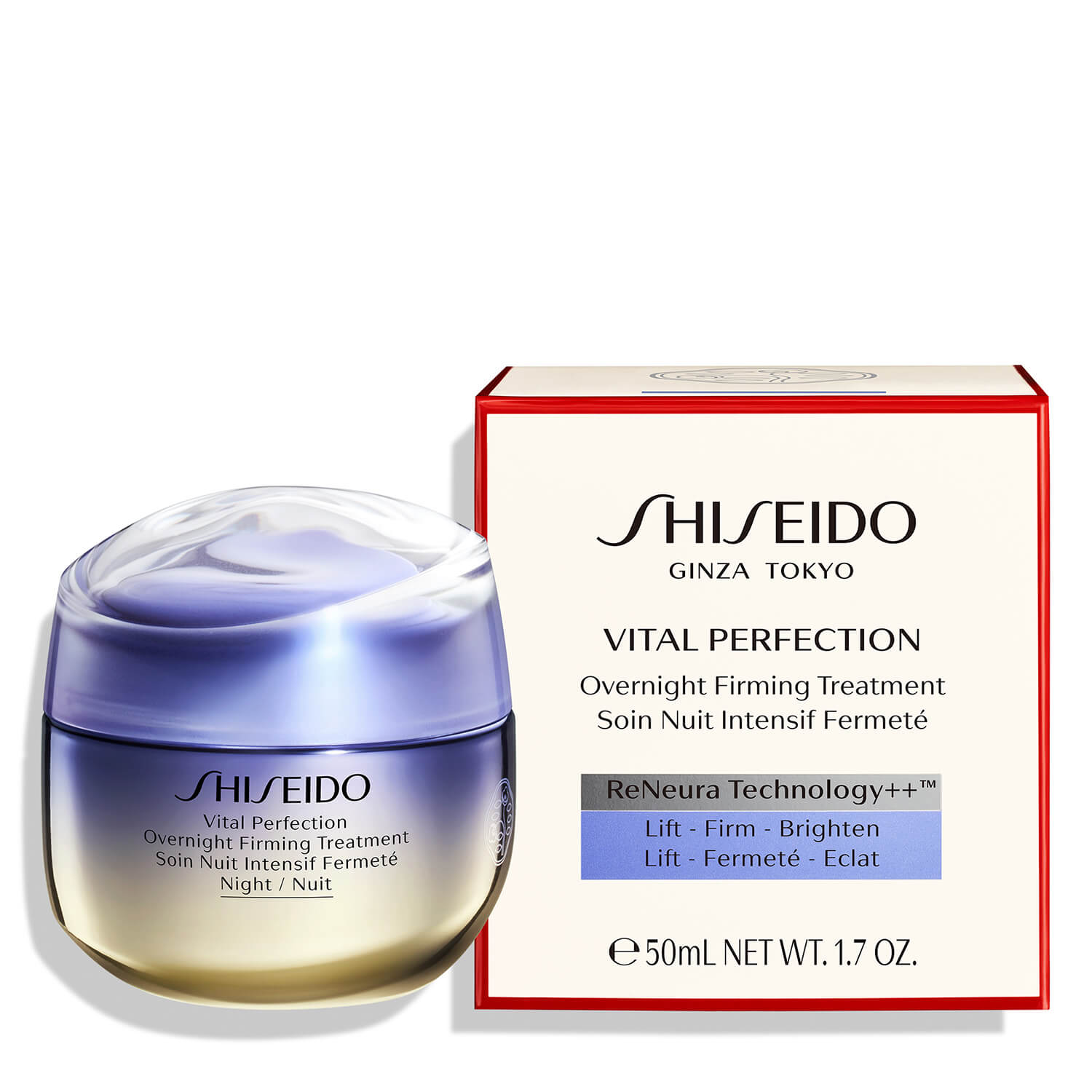 Shiseido Vital Perfection Overnight Firming Treatment 1 Shaws Department Stores