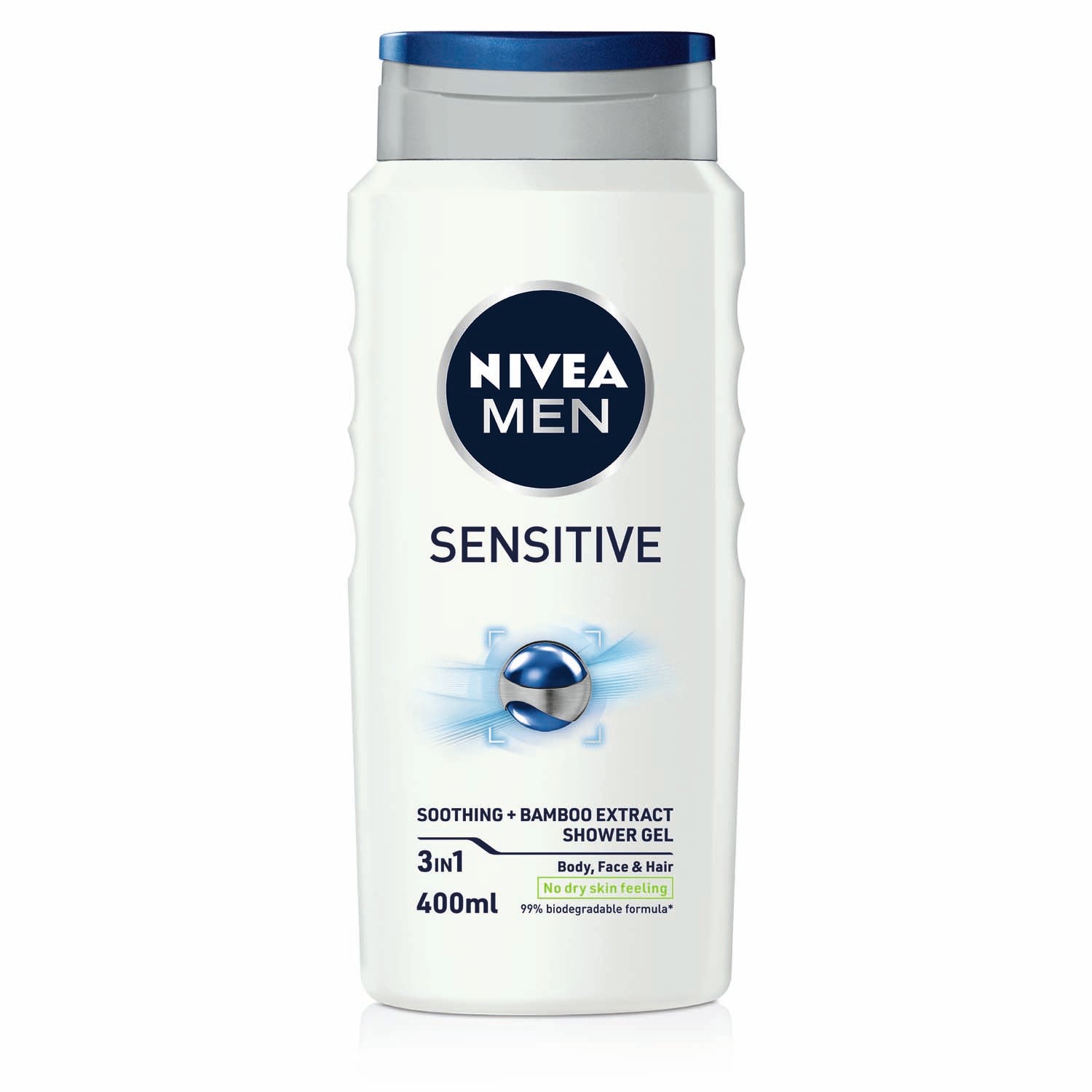 Nivea Shower Men Sensitive Gel - 400ml 1 Shaws Department Stores