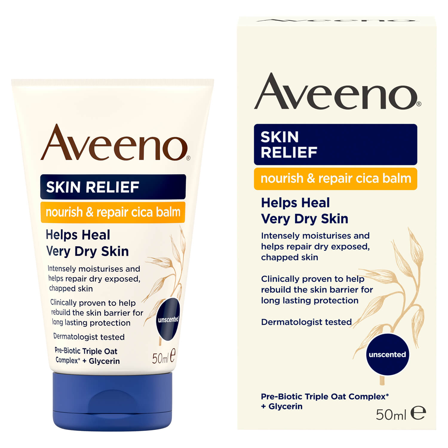 Aveeno Skin Relief Nourish and Repair Cica Balm - 50ml 1 Shaws Department Stores
