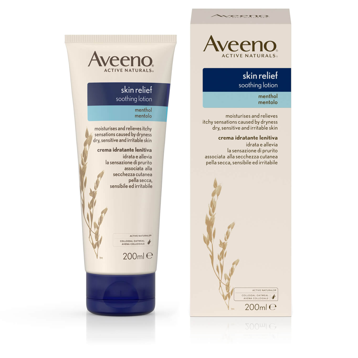 Aveeno Skin Relief Soothing Lotion Menthol - 200ml 1 Shaws Department Stores