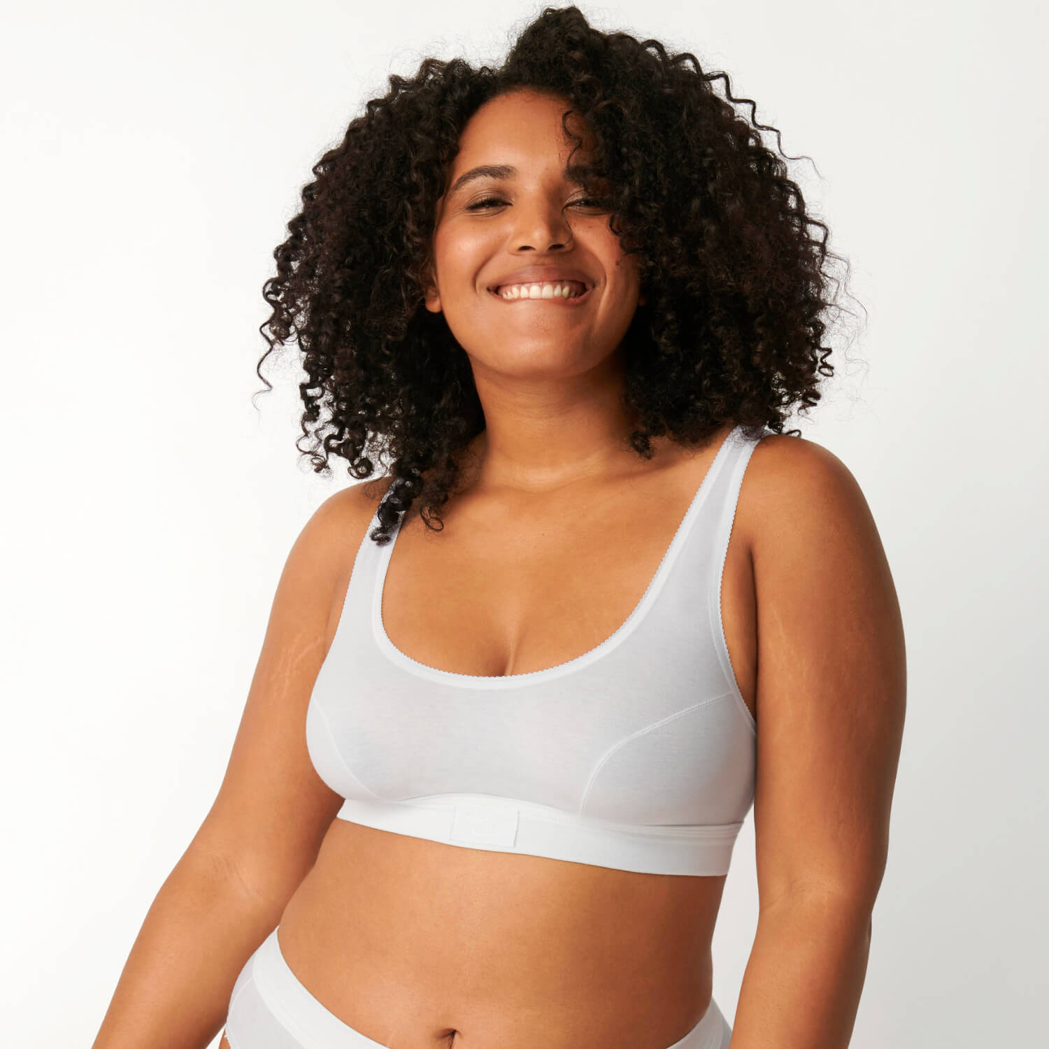 Double Comfort Bra Top - White – Shaws Department Stores
