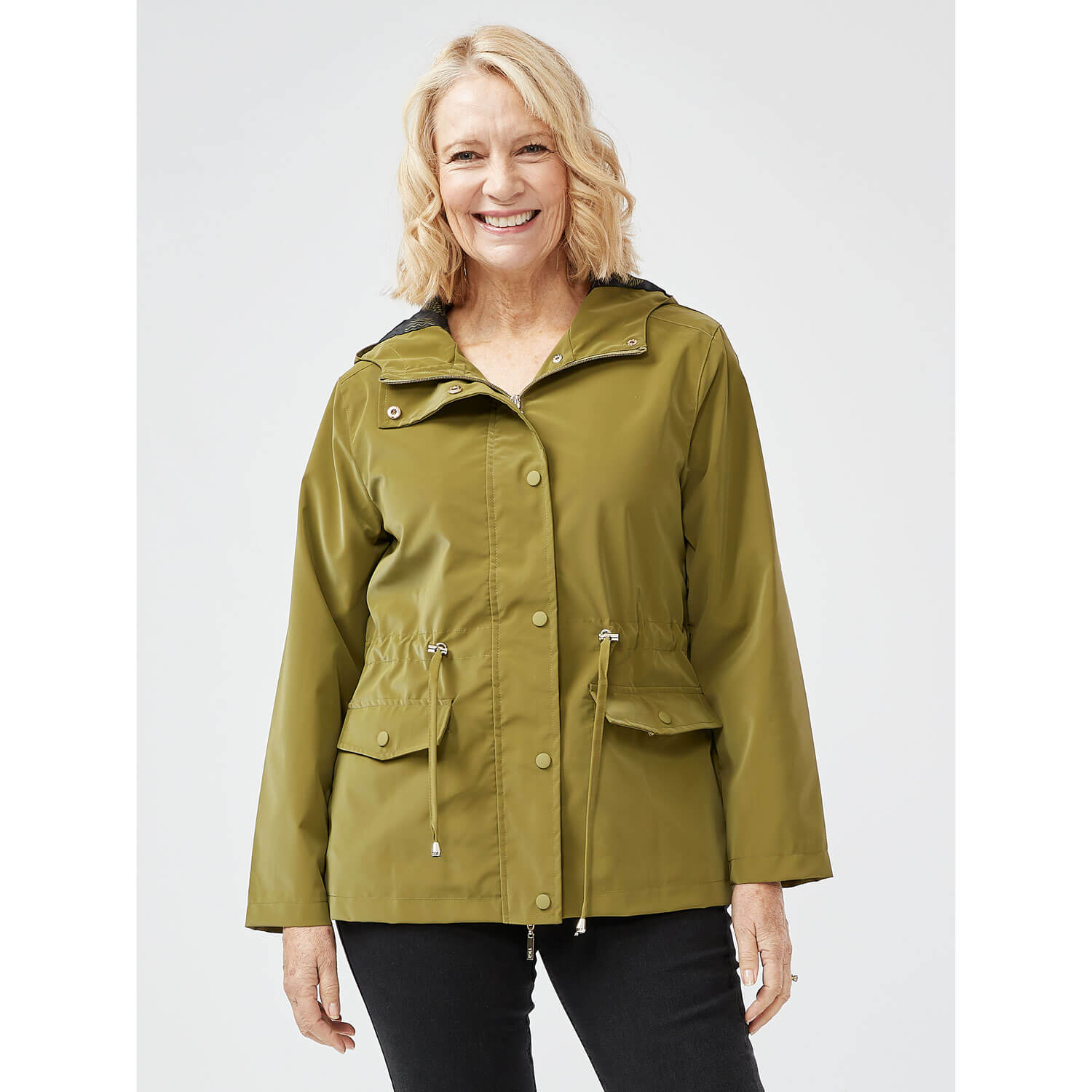Tigiwear Moss Hooded Spring Coat 1 Shaws Department Stores