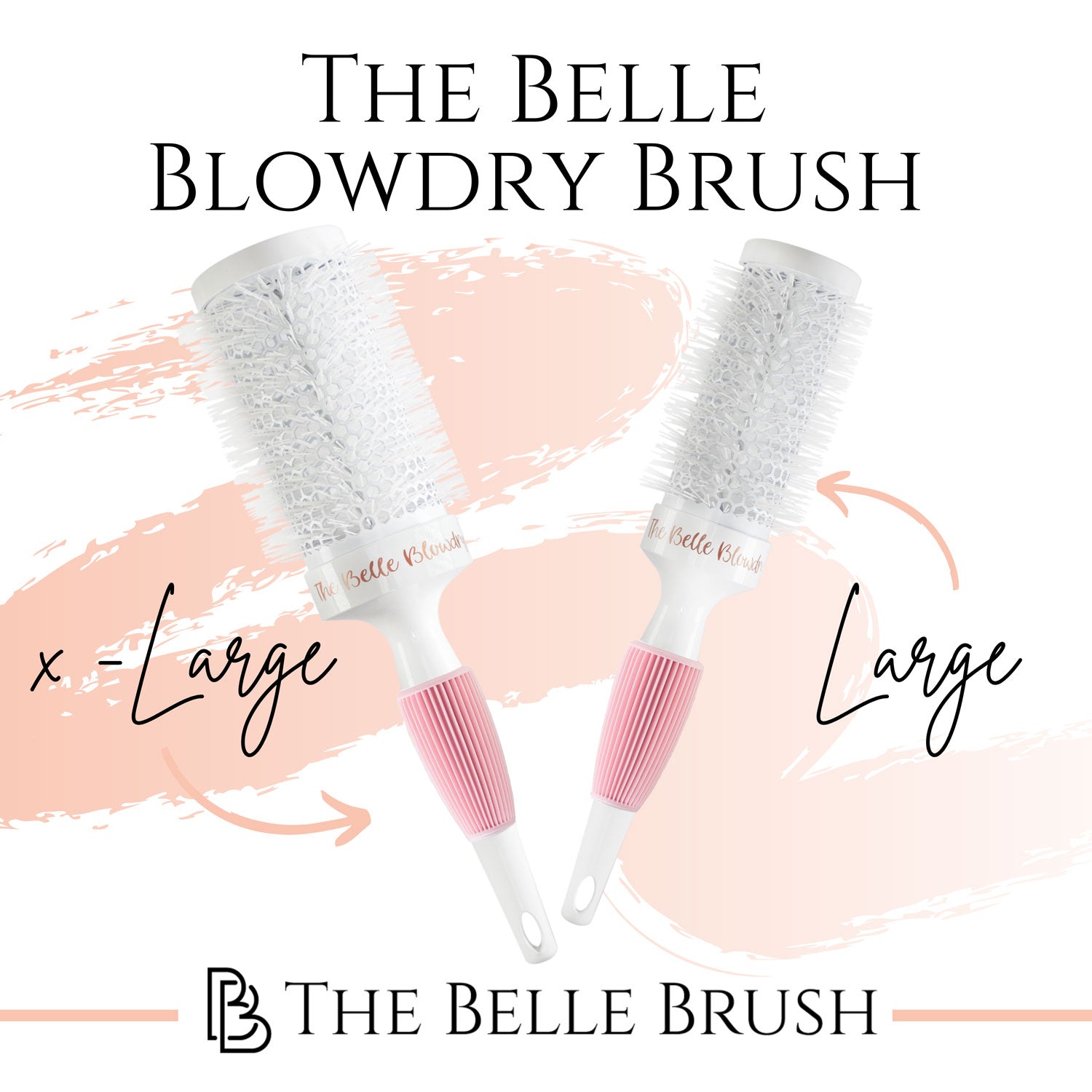 The Belle Brush Blowdry Brush - Extra Large - 53mm 3 Shaws Department Stores