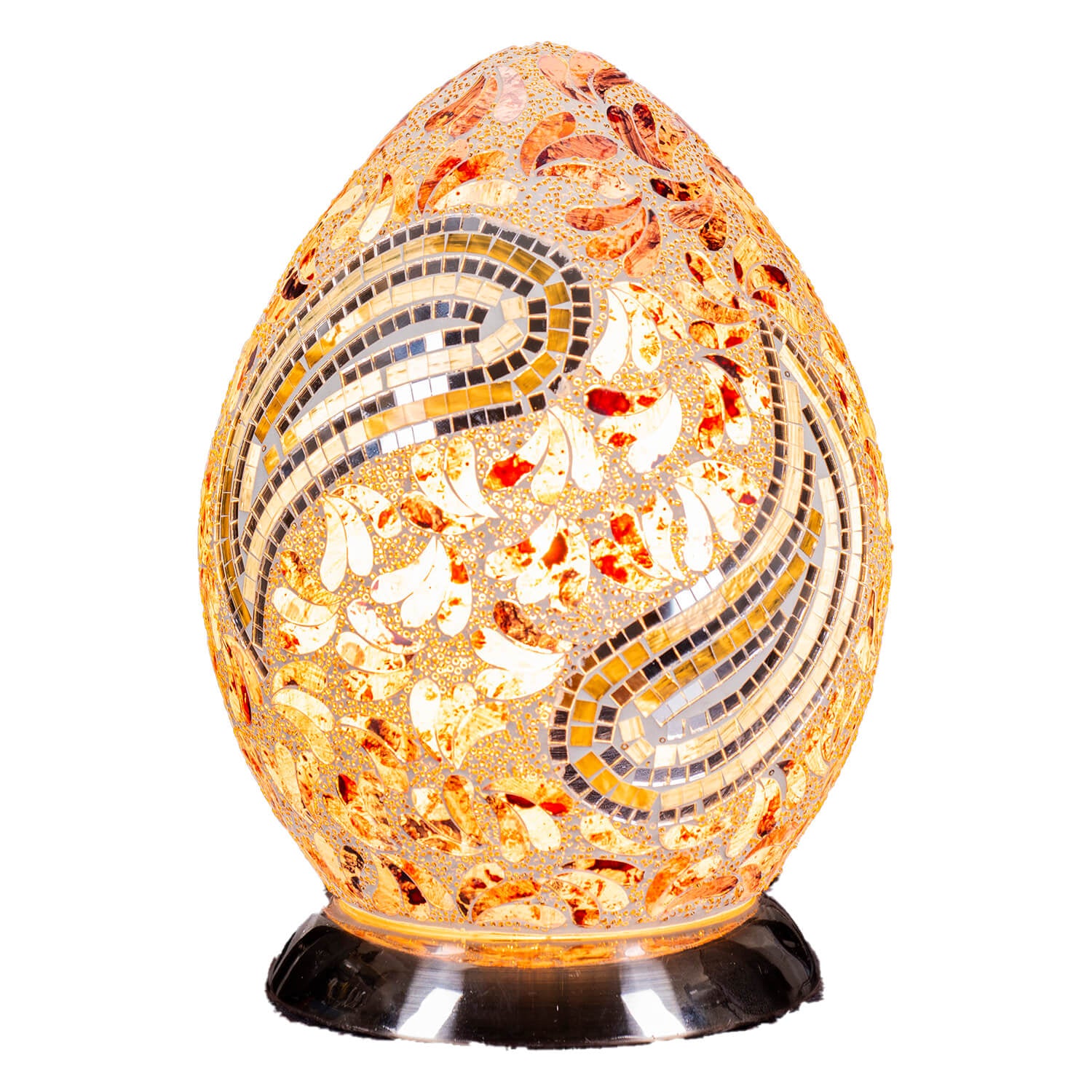 The Grange Mosaic Egg Lamp - Pink 1 Shaws Department Stores