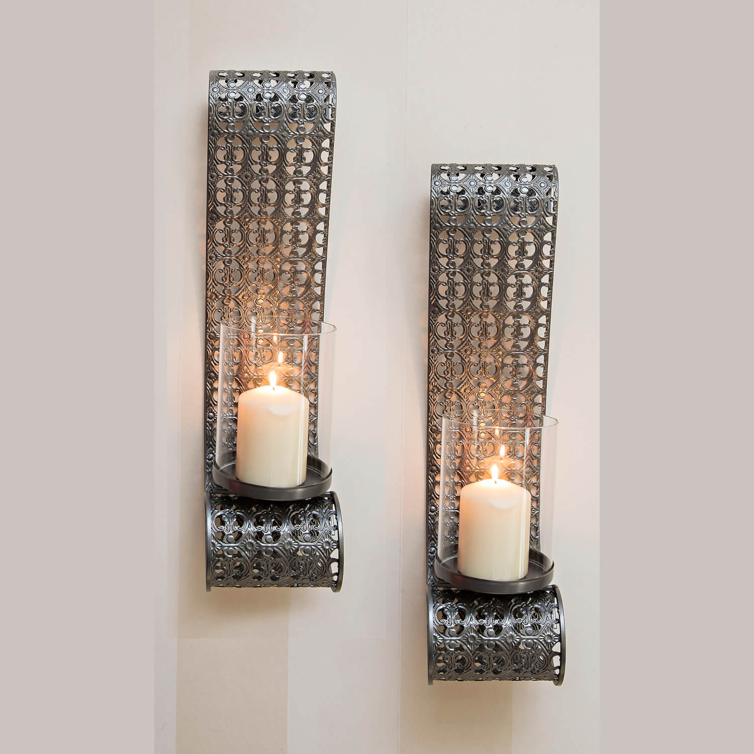 The Grange Wall Sconce Set of 2 - Champagne 1 Shaws Department Stores