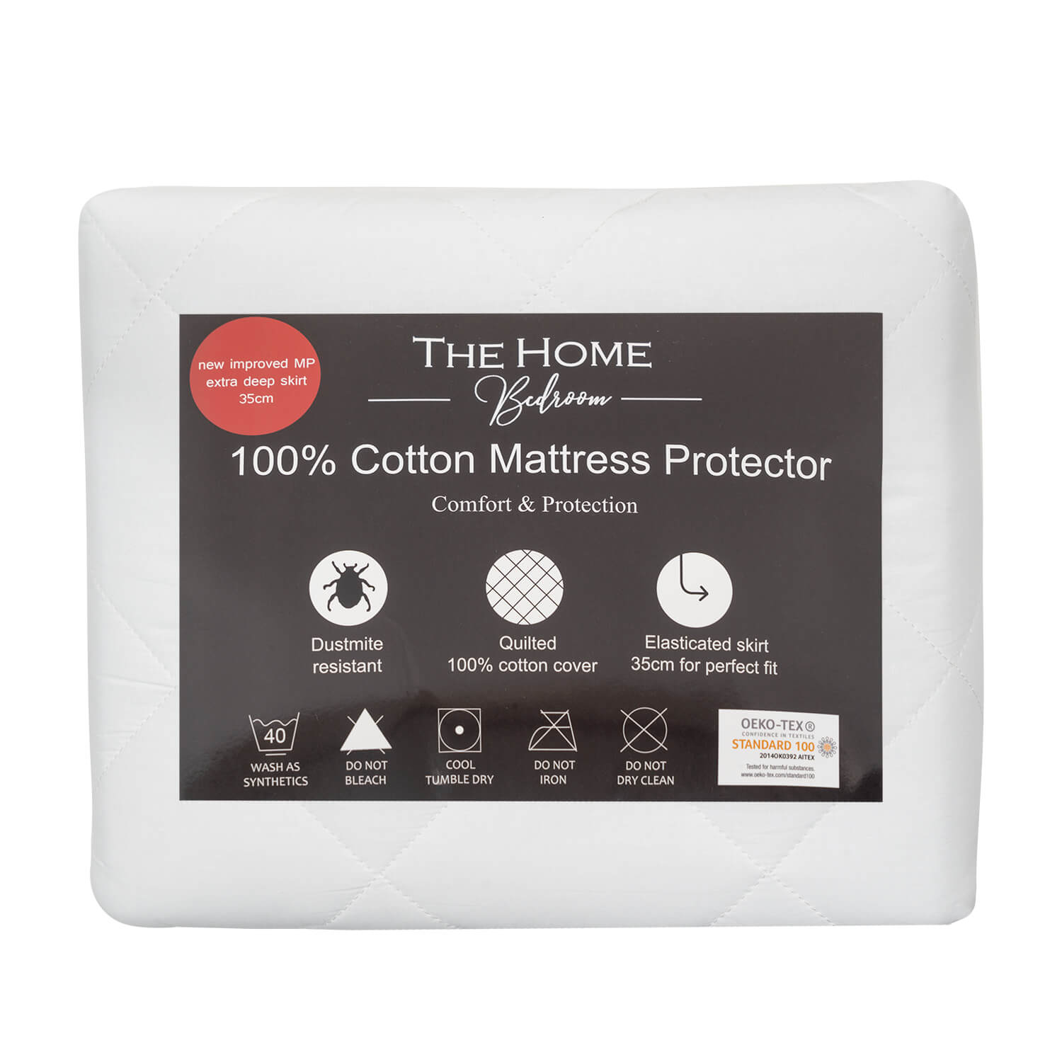 The Home Bedroom Cotton Mattress Protector 1 Shaws Department Stores