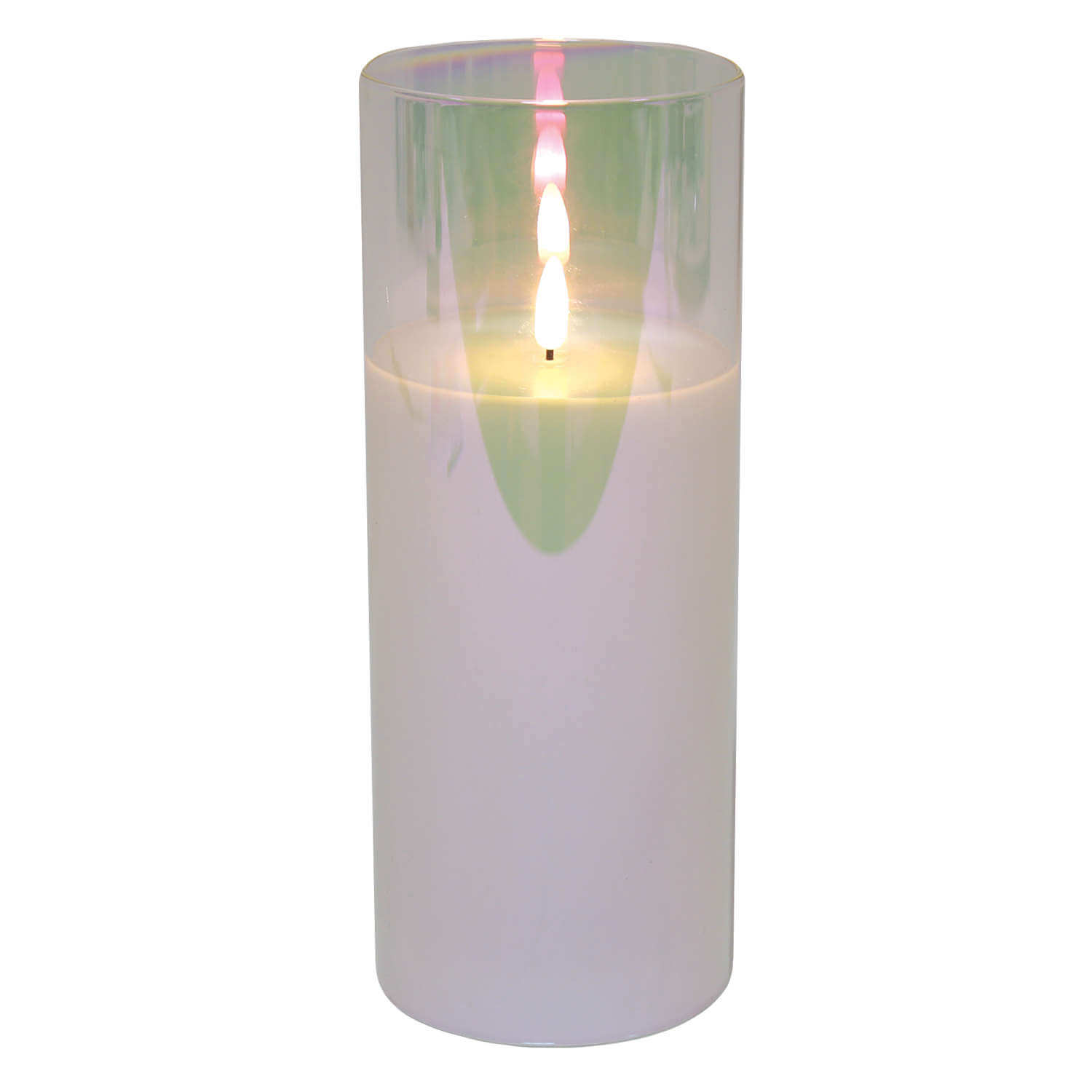 The Home Christmas LED Lustre Candle 10cm x 25cm 1 Shaws Department Stores