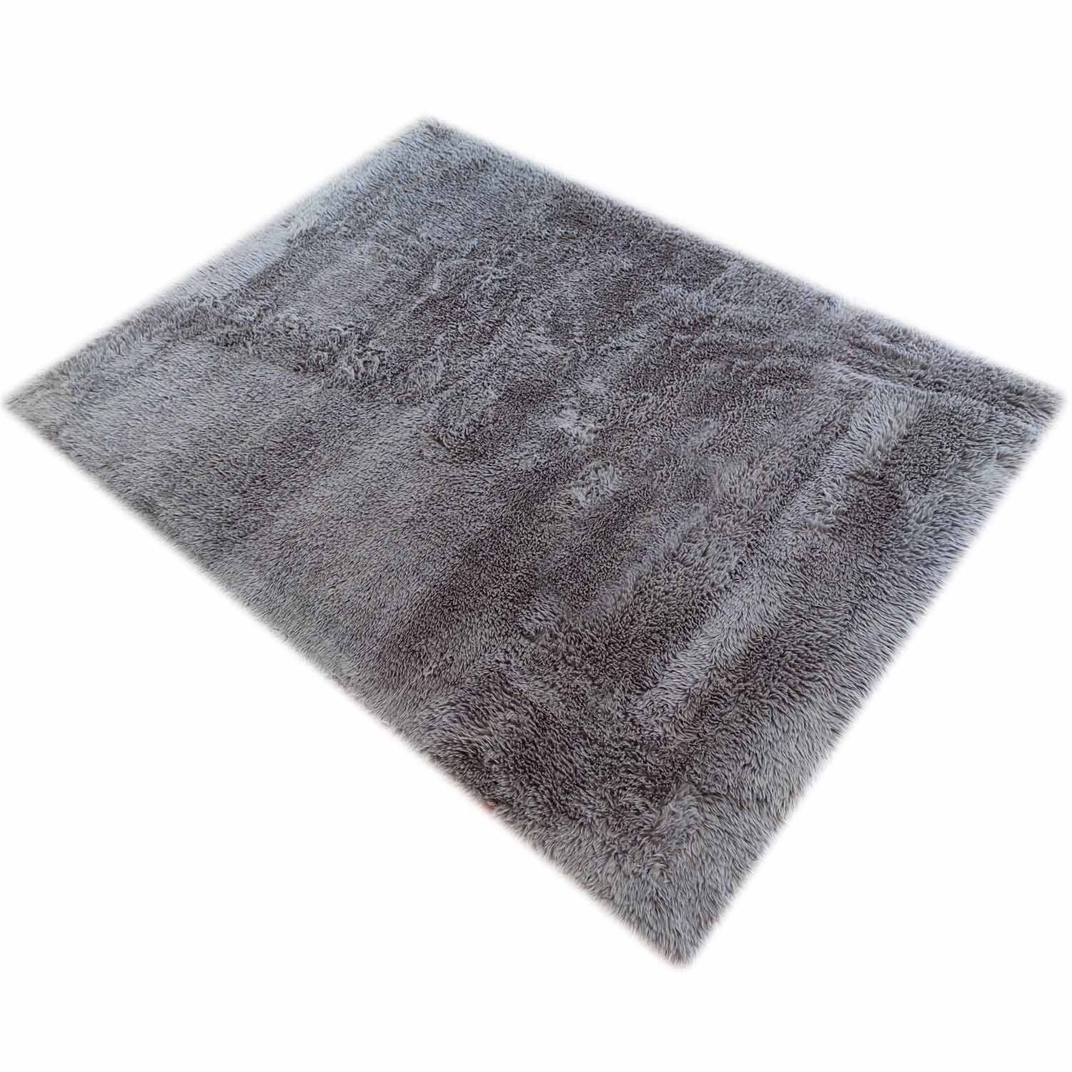 The Home Living Room Sheepskin Rug 120cm x 160cm - Charcoal 1 Shaws Department Stores