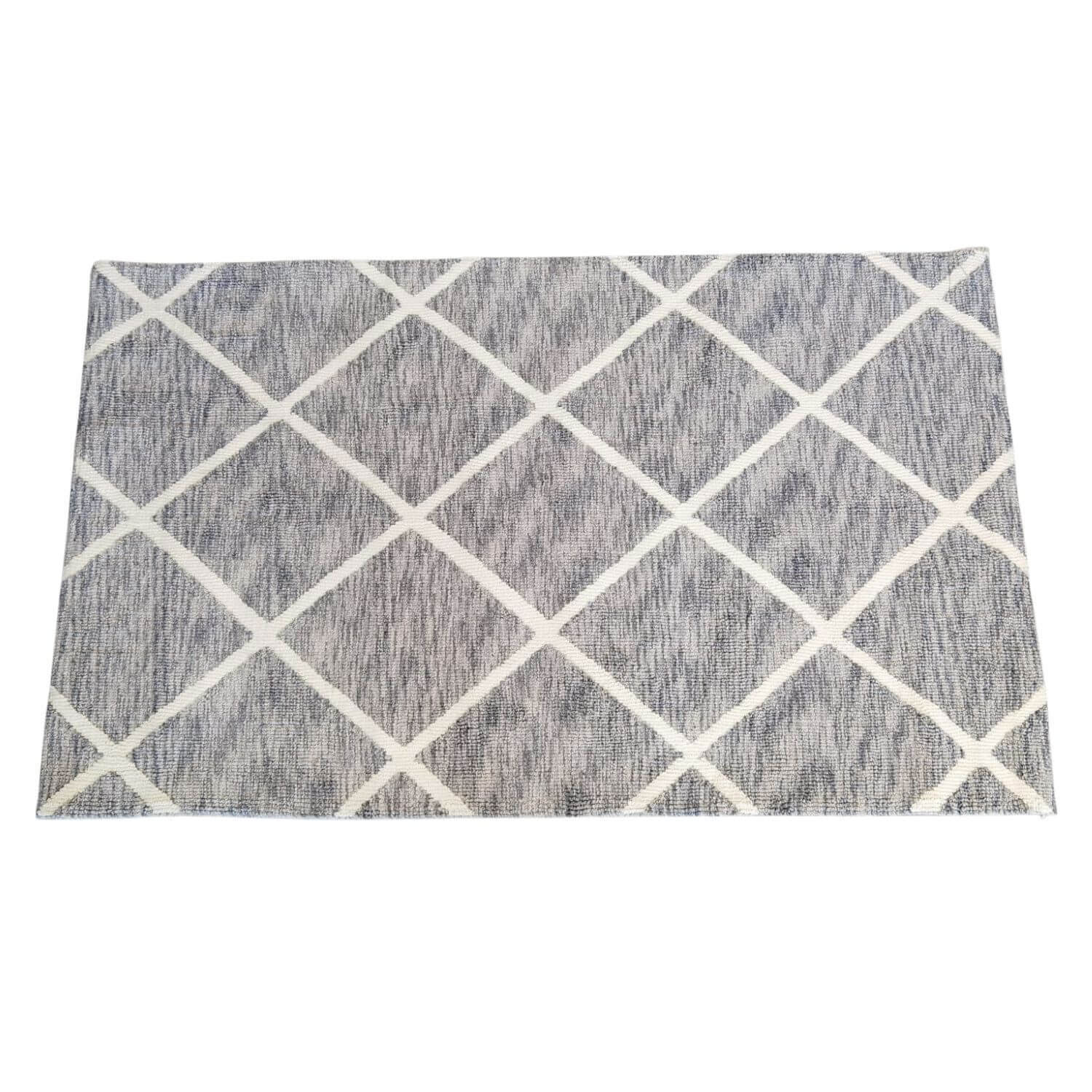 The Home Living Room Sloopy Rug 80x140cm - Grey / White 2 Shaws Department Stores