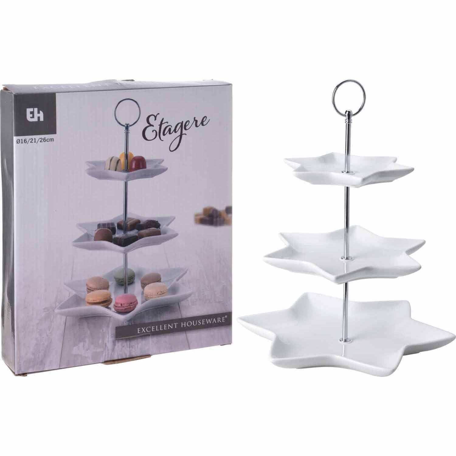The Home Porcelain Food Stand 3 Layers 1 Shaws Department Stores