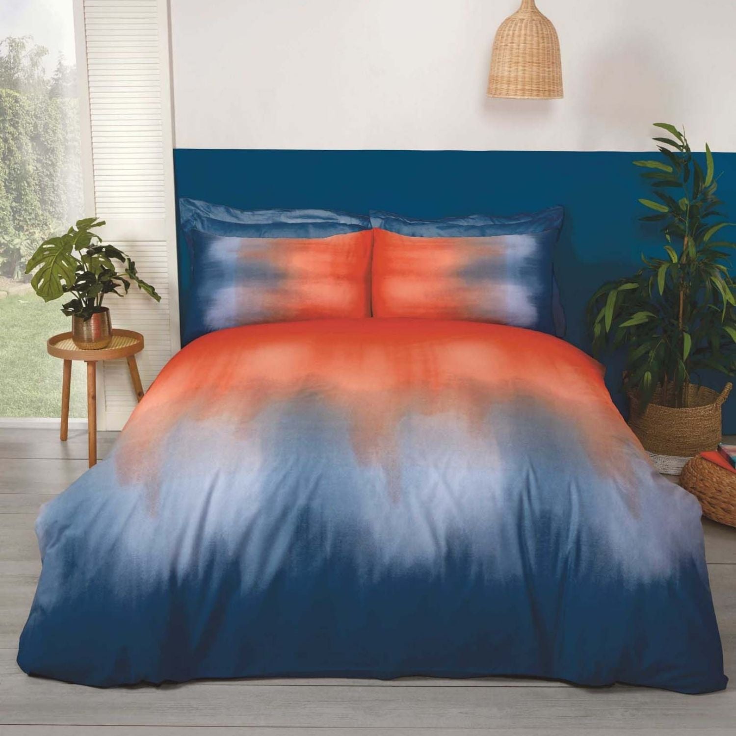  The Home Bedroom Ombre Duvet Cover Set - Spice 1 Shaws Department Stores