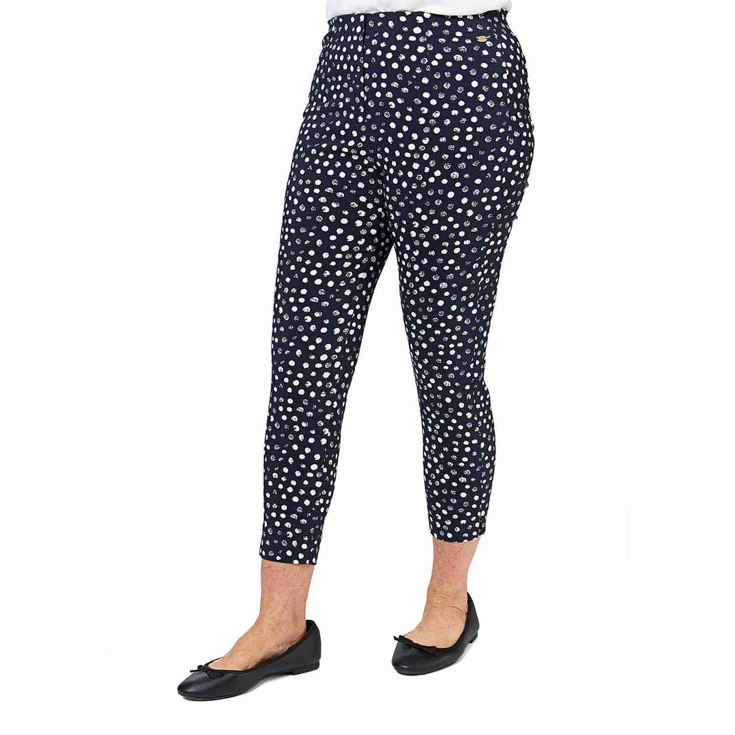 Tigiwear Dotted Cropped Trousers 2 Shaws Department Stores