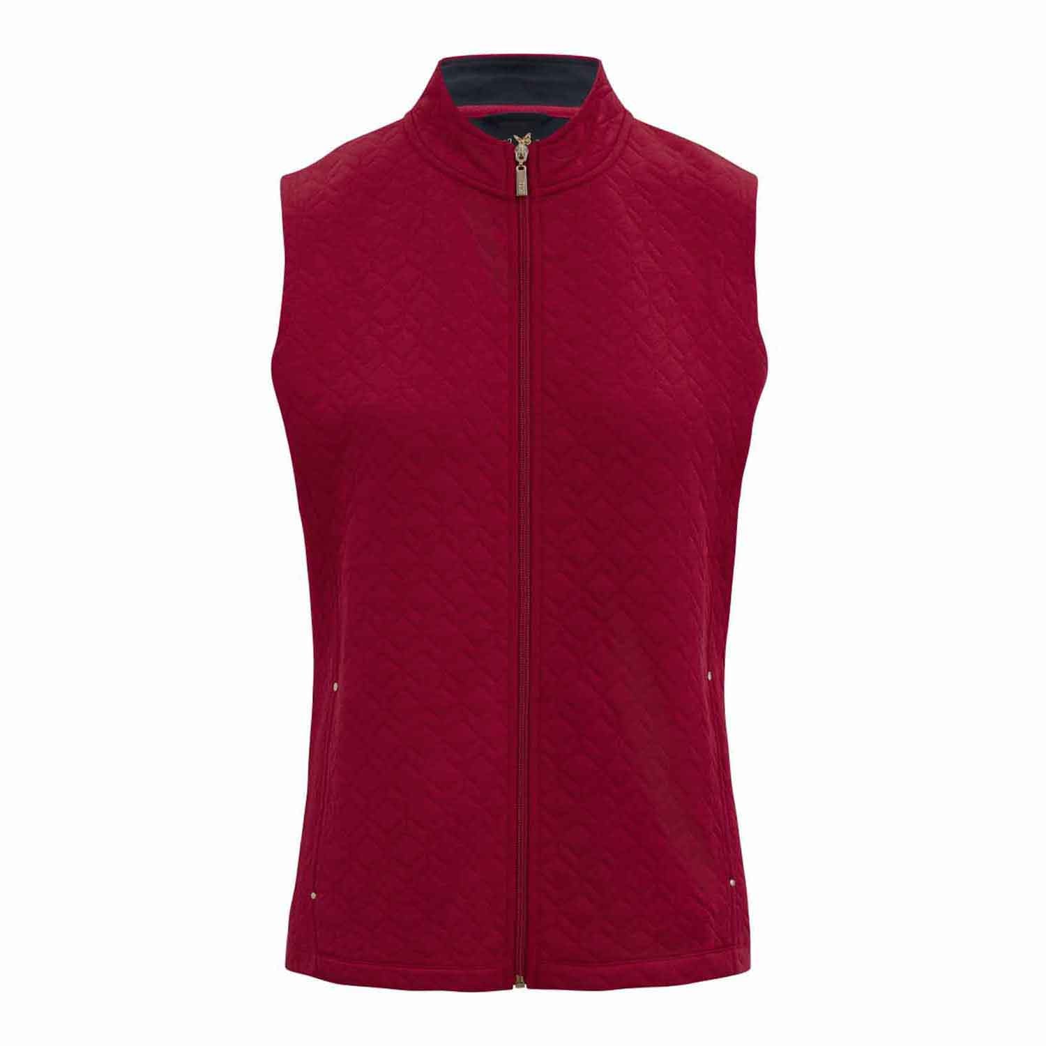 Tigiwear Framboise Quilted Gilet 2 Shaws Department Stores