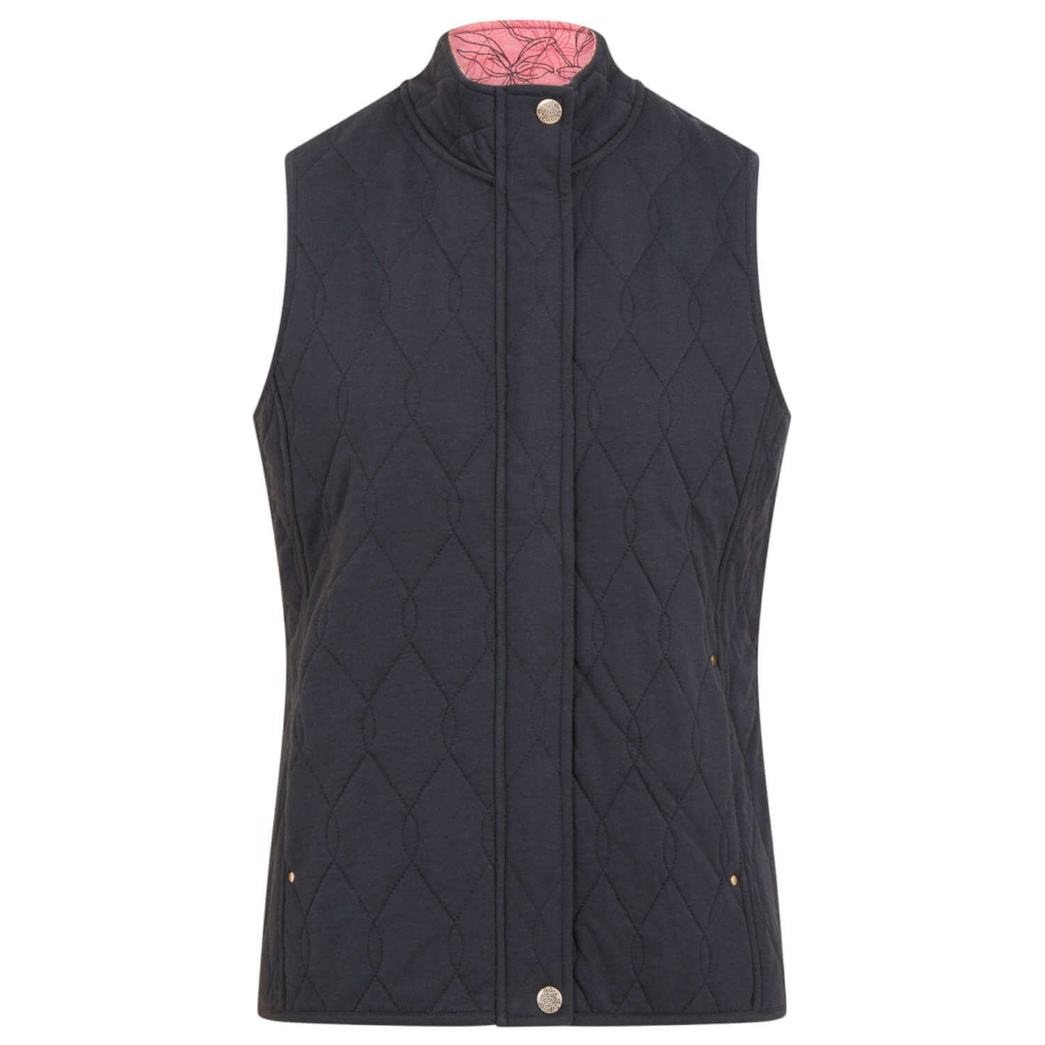 Tigiwear Quilted Gilet - Charcoal 6 Shaws Department Stores