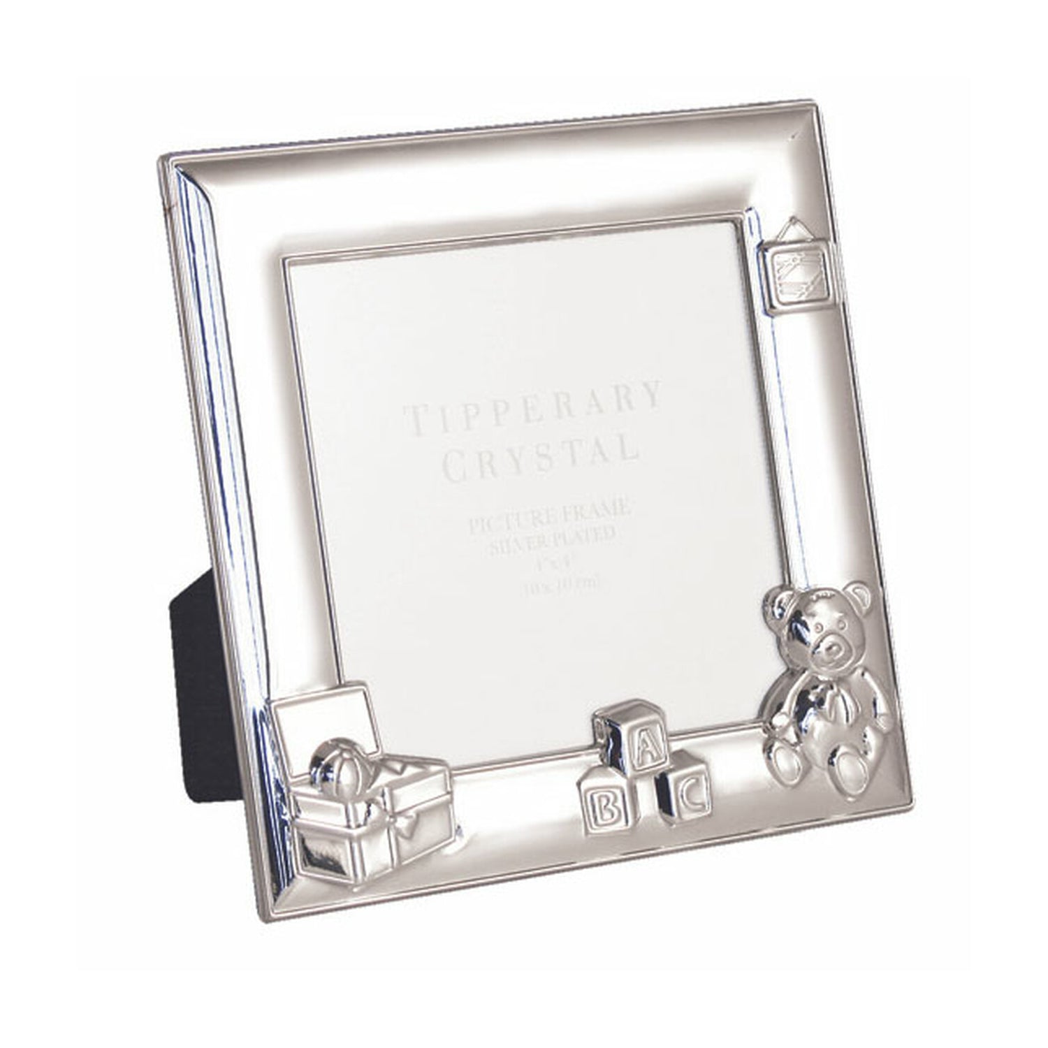 Tipperary Crystal Baby Bear Photo Frame 4&quot; x 4&quot; 1 Shaws Department Stores