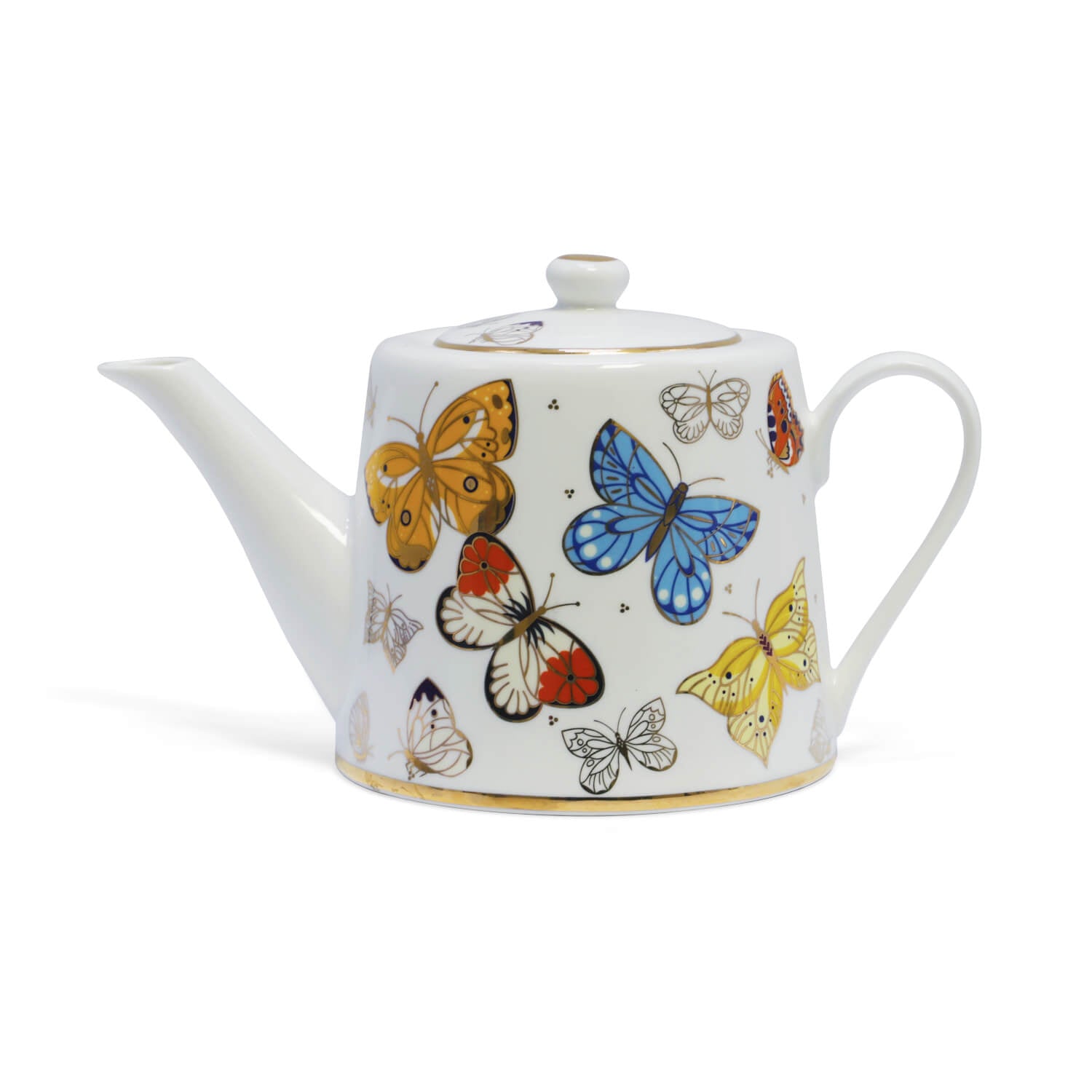 Tipperary Crystal Butterfly Tea Pot 2 Shaws Department Stores